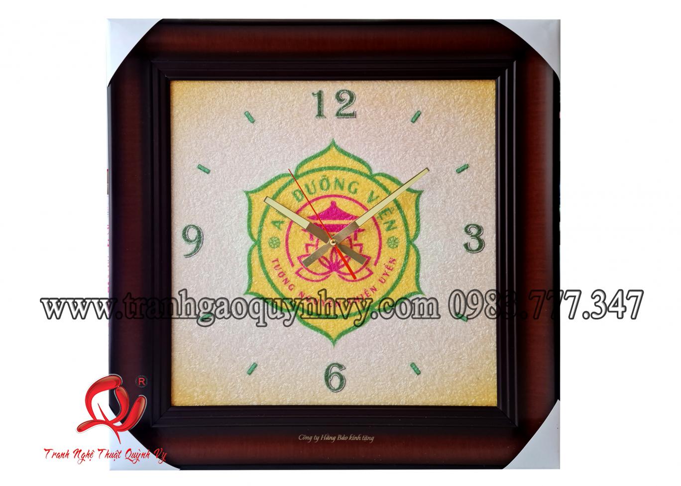 Đồng Hồ Logo 30 x 30
