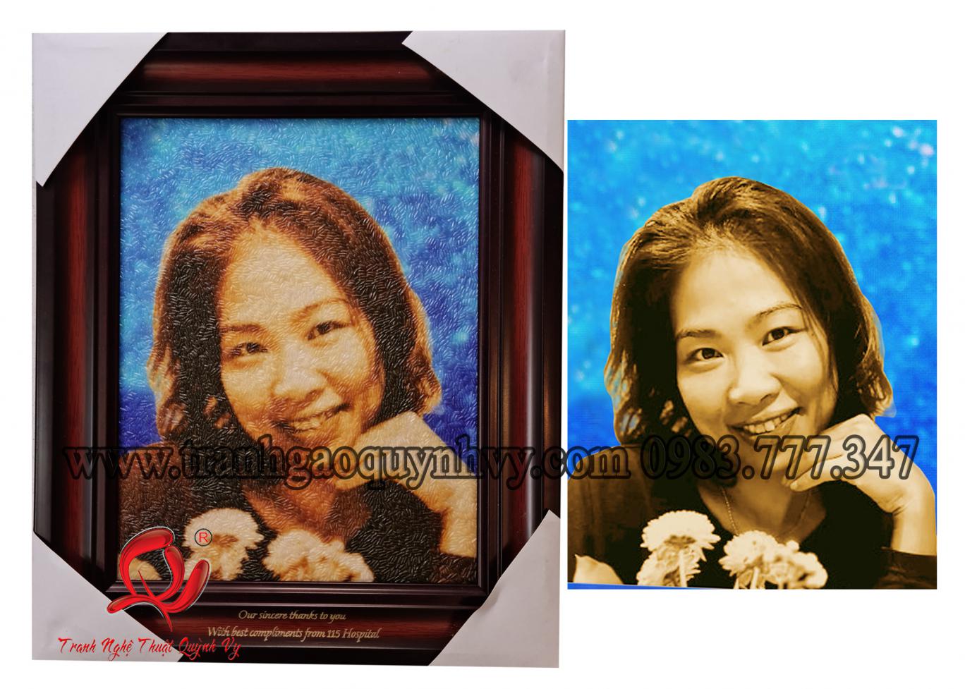 Chân Dung 1 người 22 x 28
