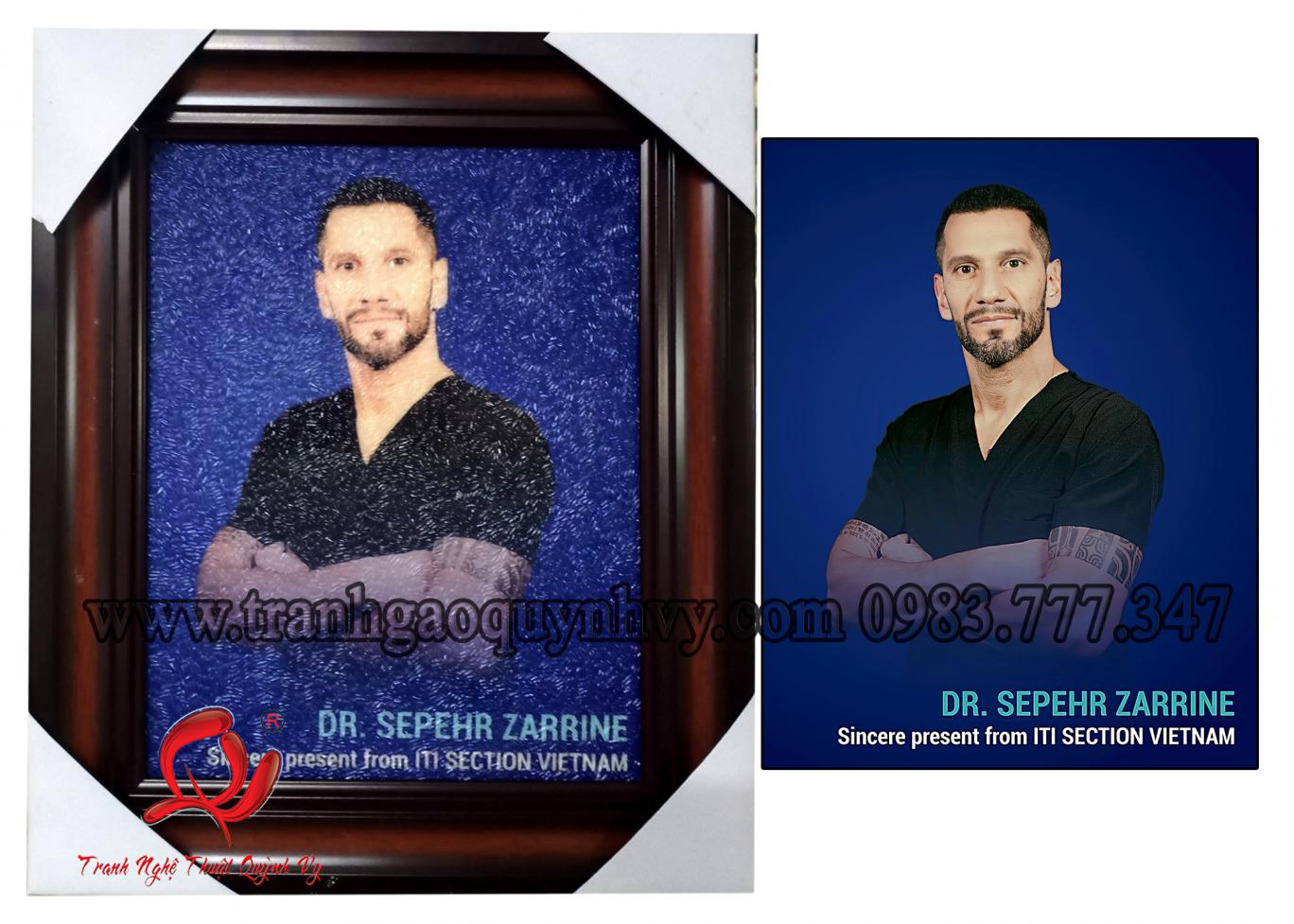 Chân Dung 1 người 22 x 28
