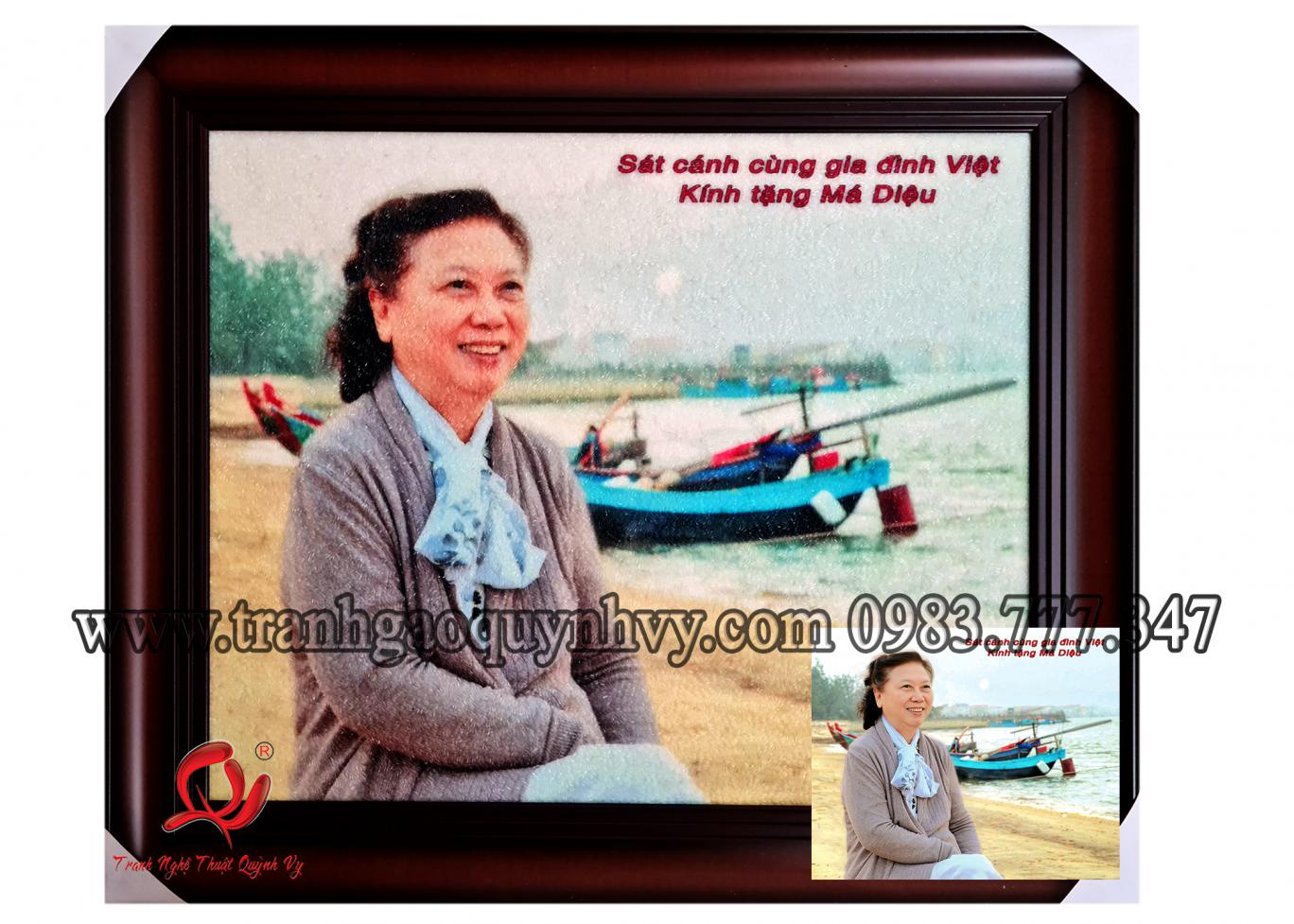 Chân Dung 1 người 45 x 55
