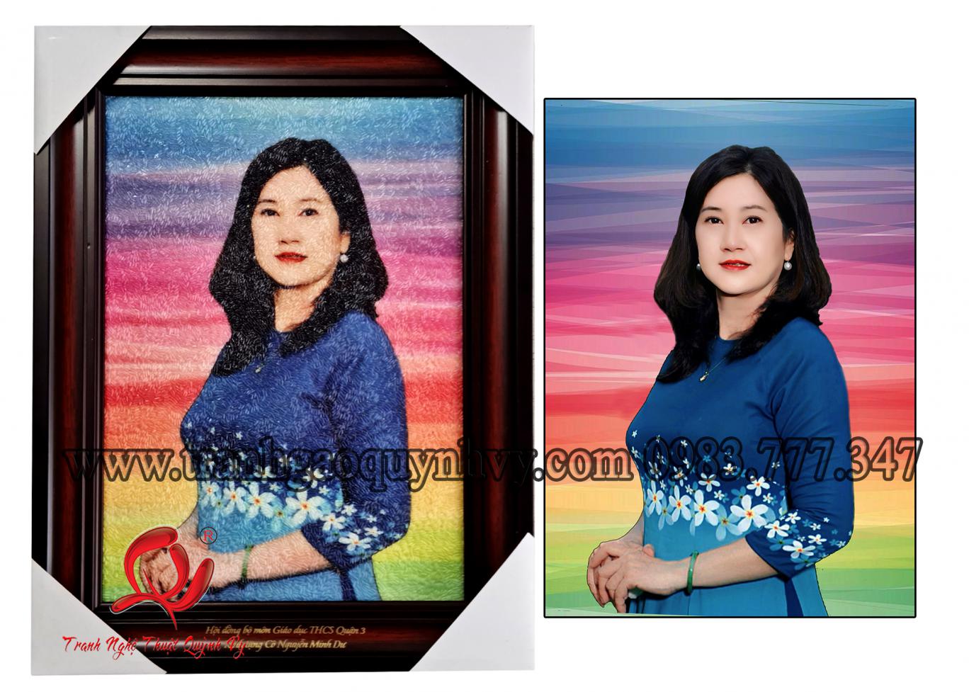 Chân Dung 1 người 25 x 35

