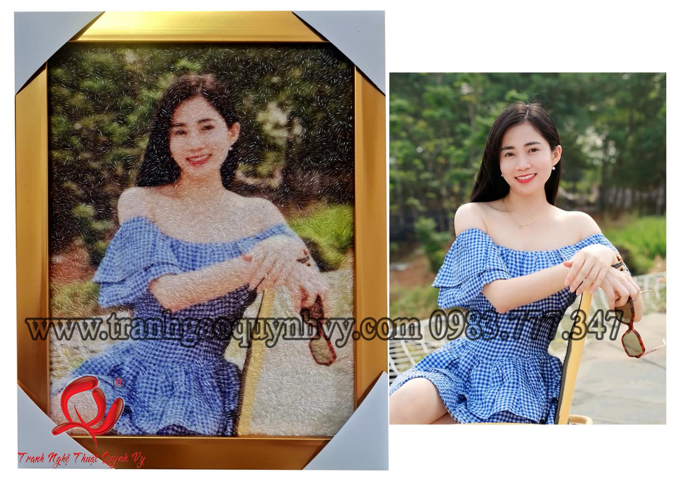 Chân Dung 1 người 22 x 28
