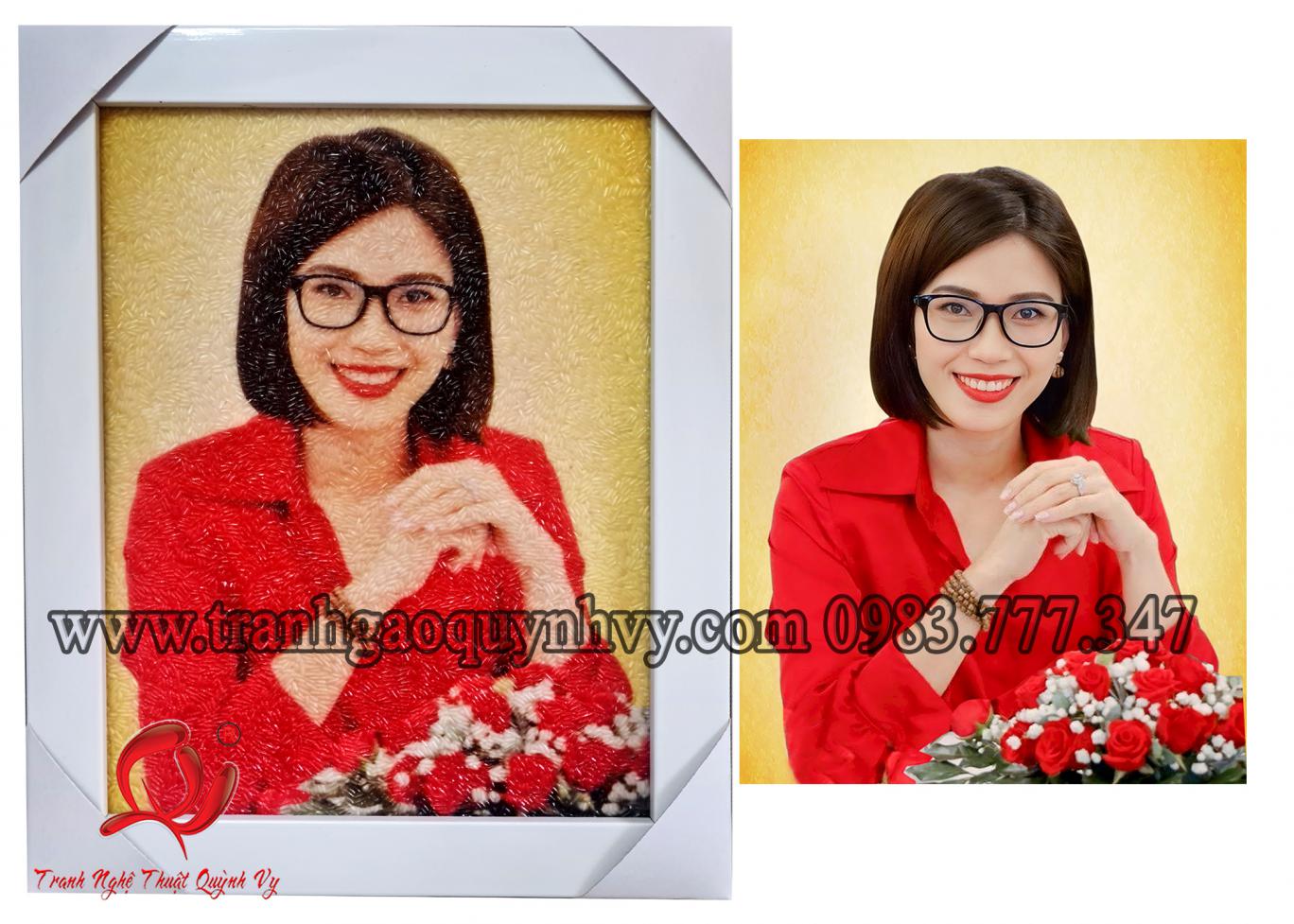 Chân Dung 1 người 22 x 28
