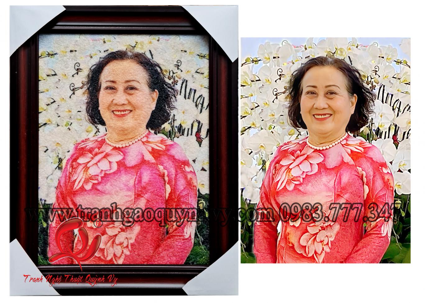 Chân Dung 1 người 30 x 40
