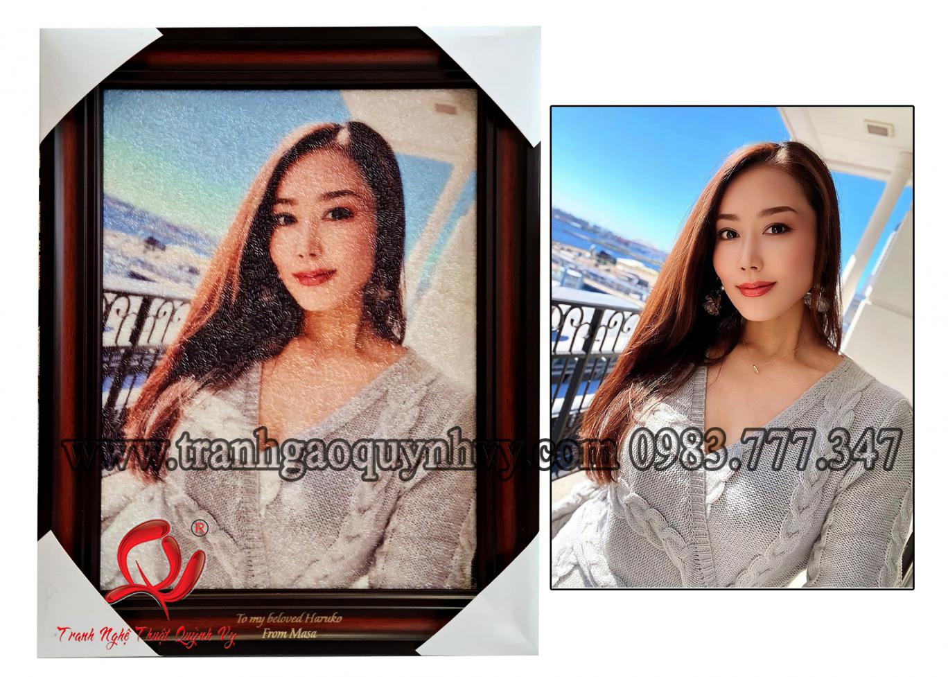 Chân Dung 1 người 30 x 40
