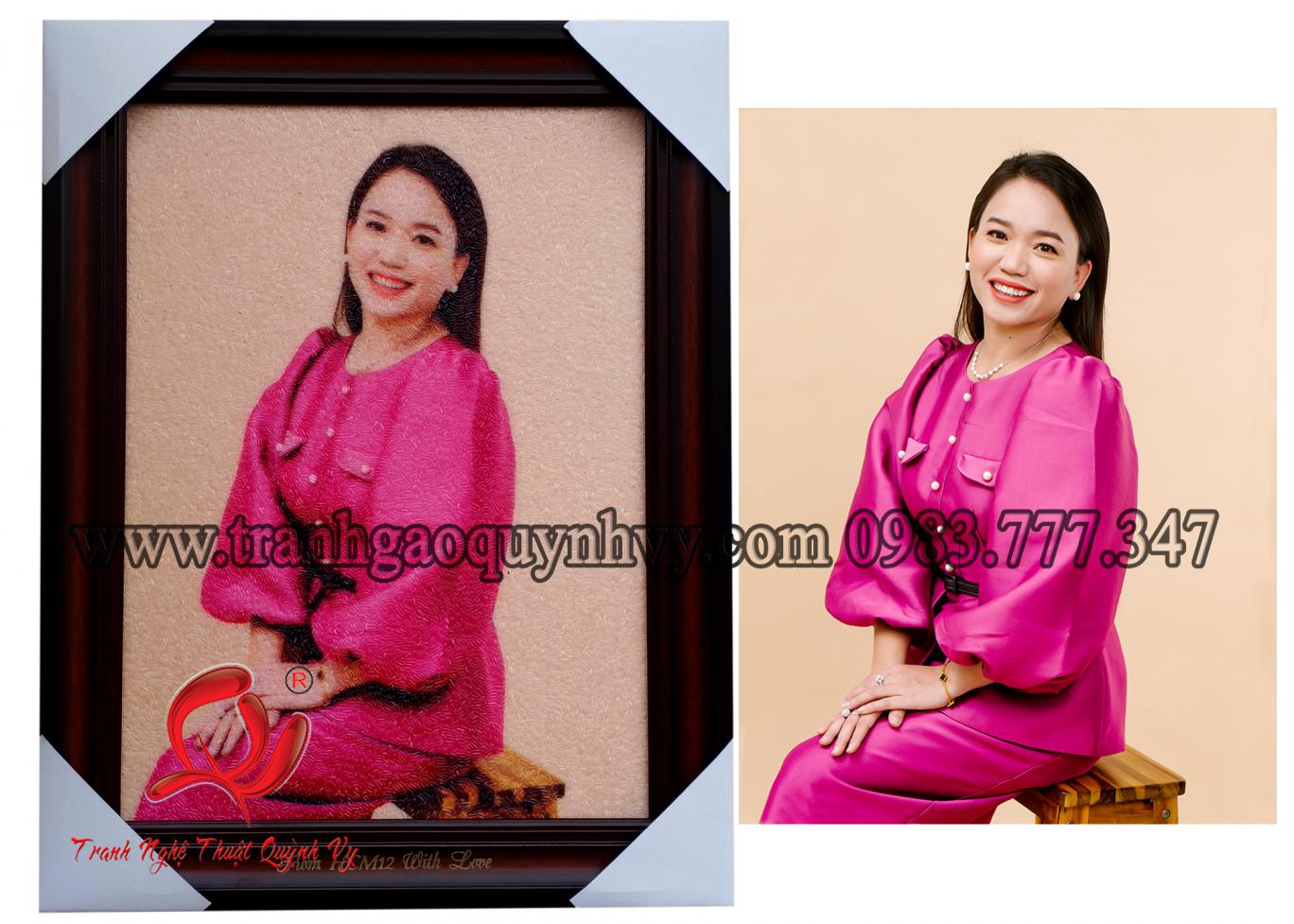 Chân Dung 1 người 30 x 40
