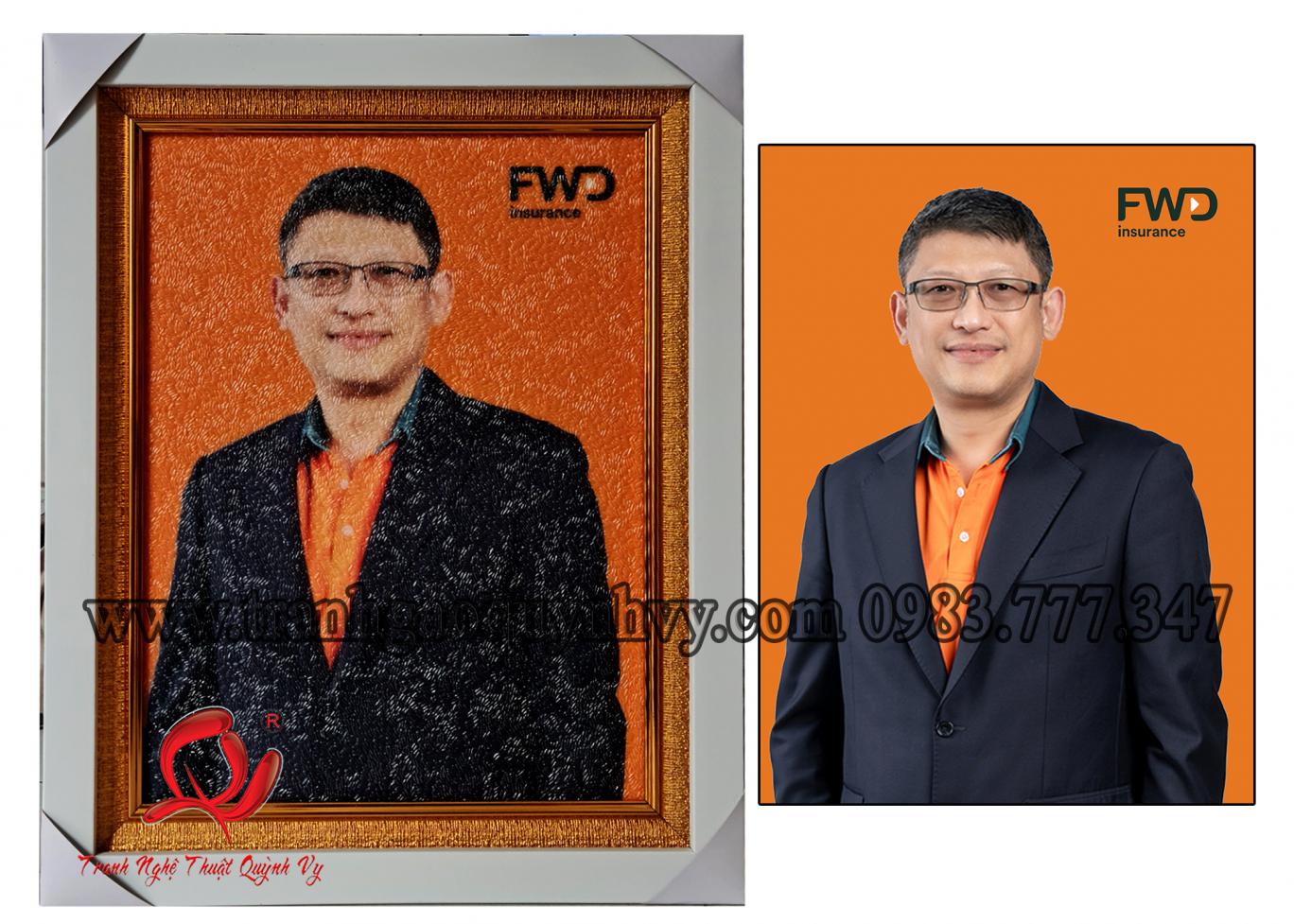 Chân Dung 1 người 30 x 40
