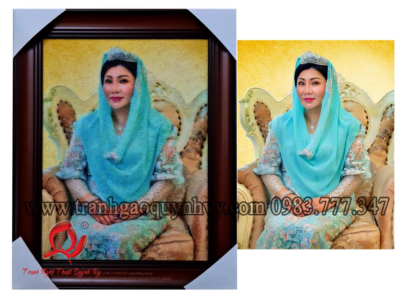 Chân Dung 1 người 30 x 40
