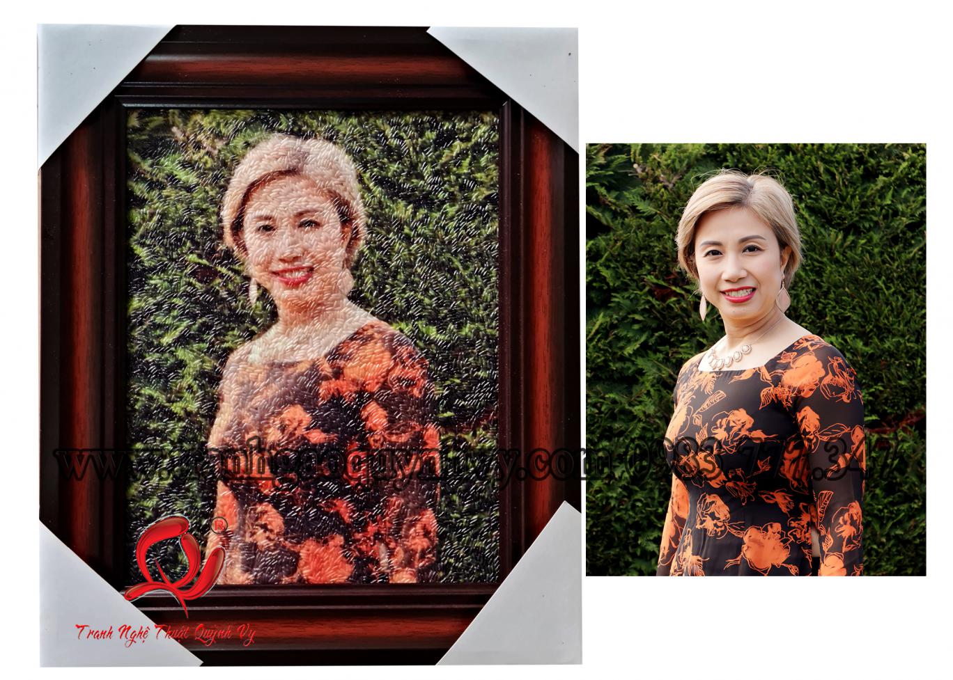 Chân Dung 1 người 22 x 28
