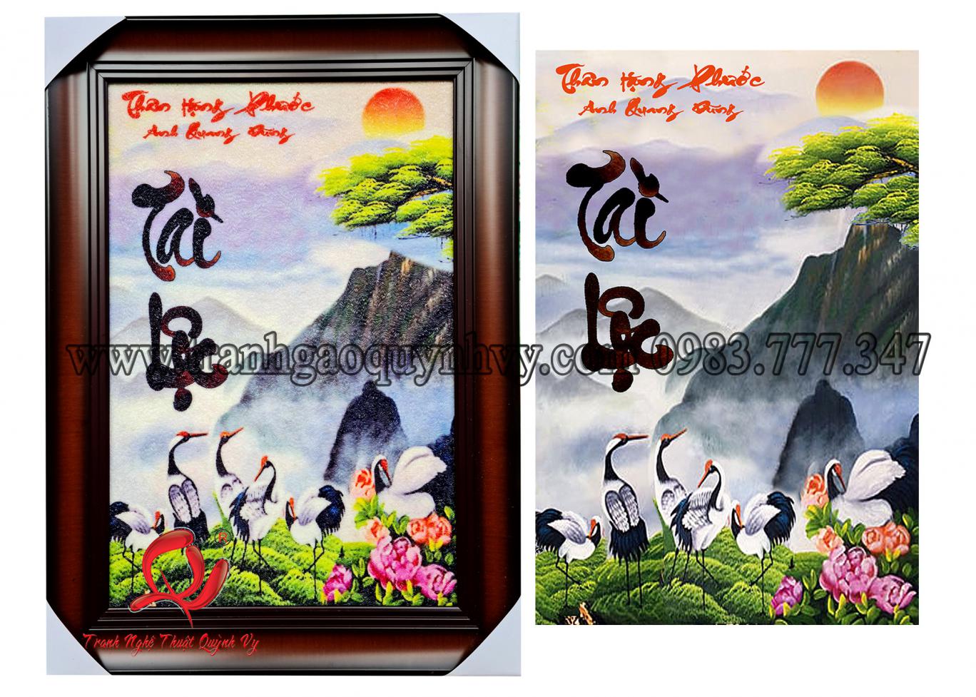 Tranh Tài Lôc - 40 x 60
