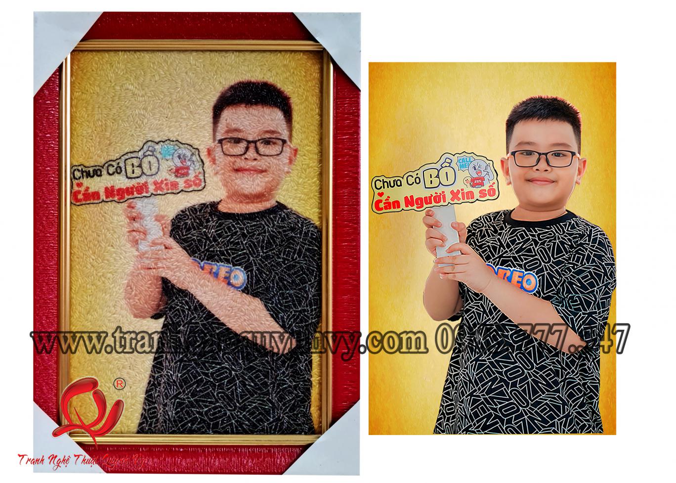 Chân Dung Thiếu Nhi 20 x 30
