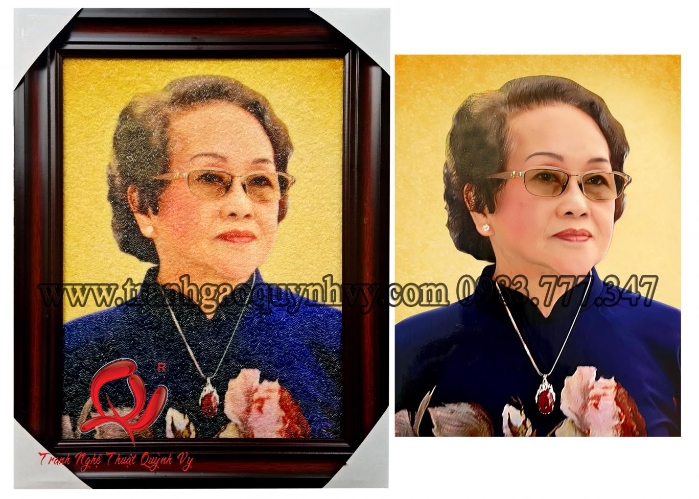 Chân Dung 1 người 30 x 40

