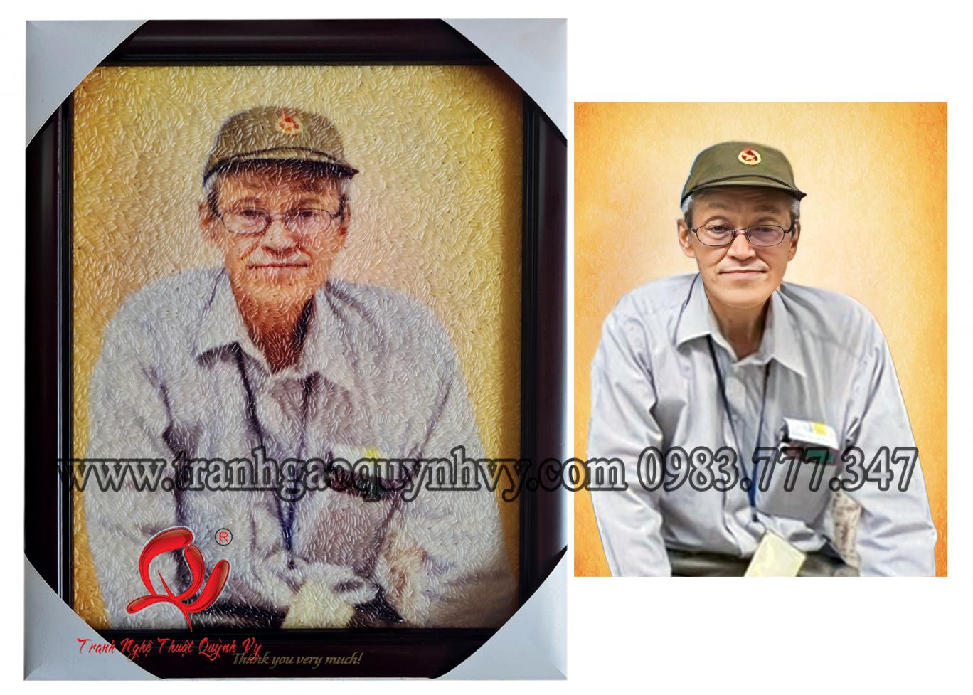 Chân Dung 1 người 22 x 28
