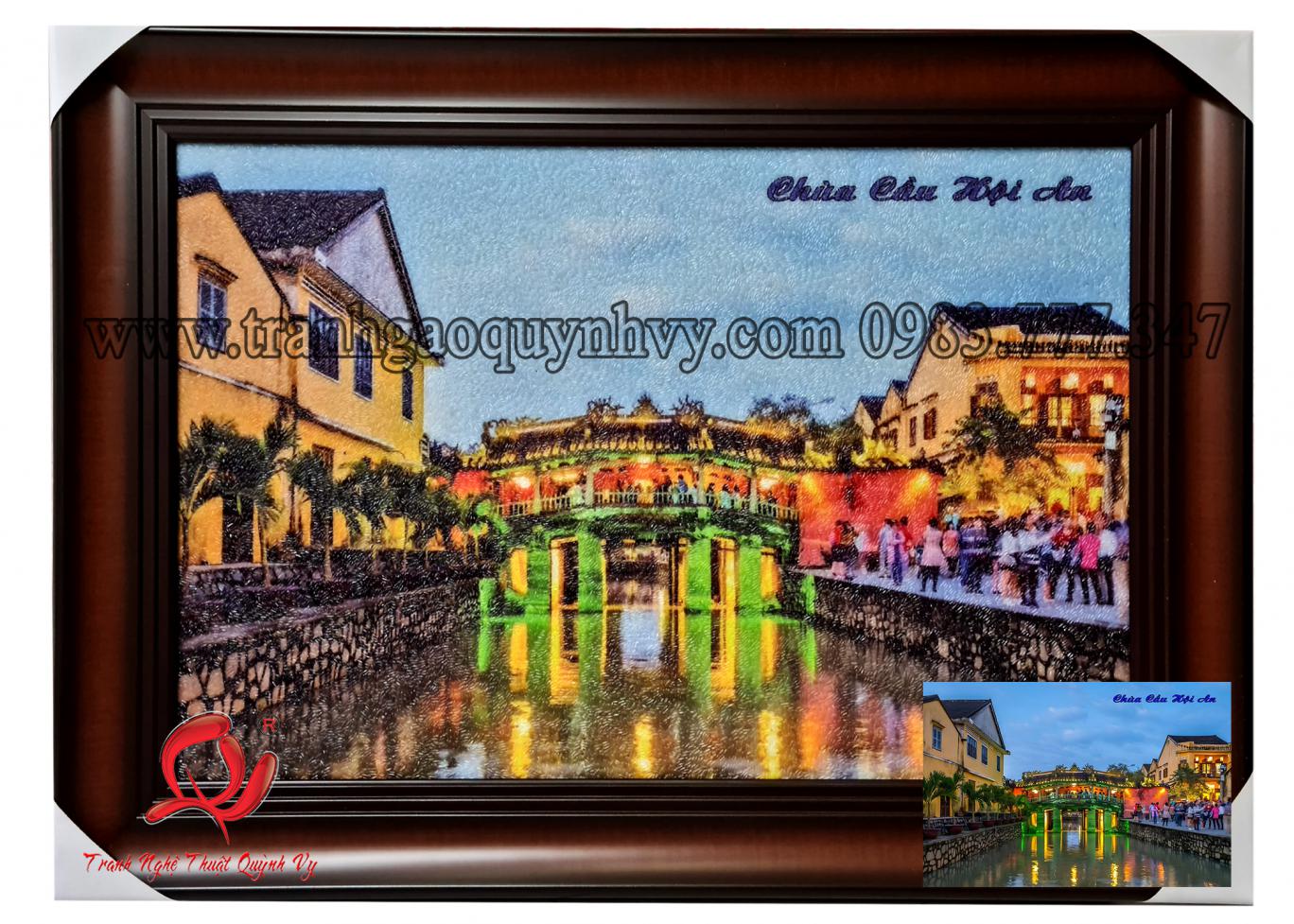 Chùa Cầu Hội An - 40 x 60
