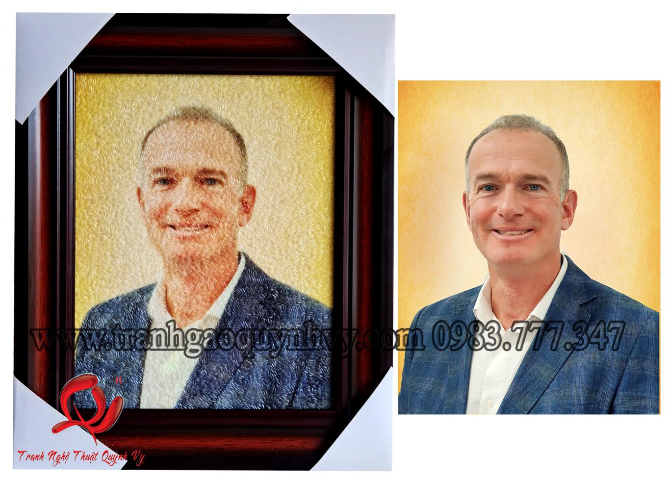 Chân Dung 1 người 22 x 28
