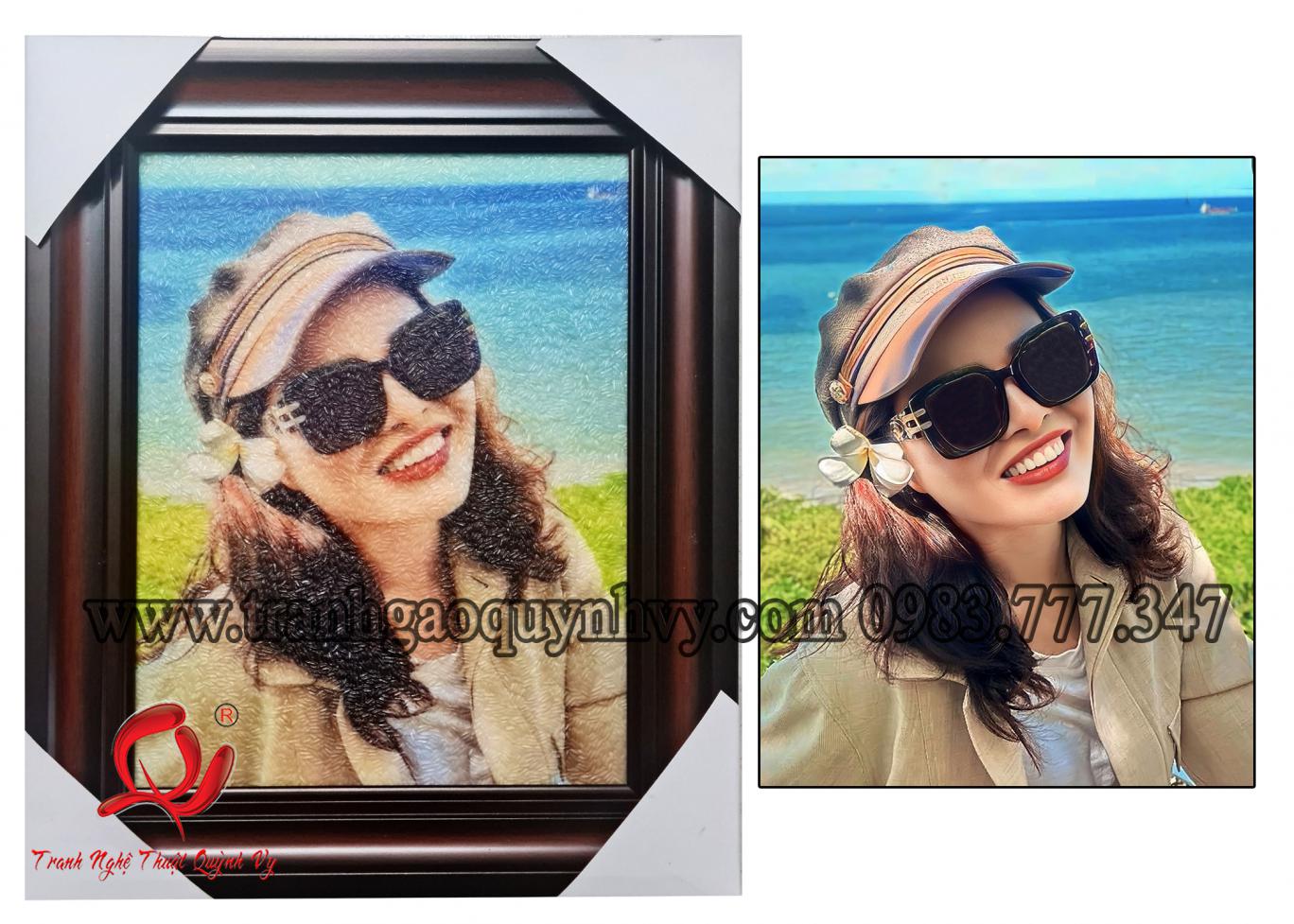 Chân Dung 1 người 22 x 28
