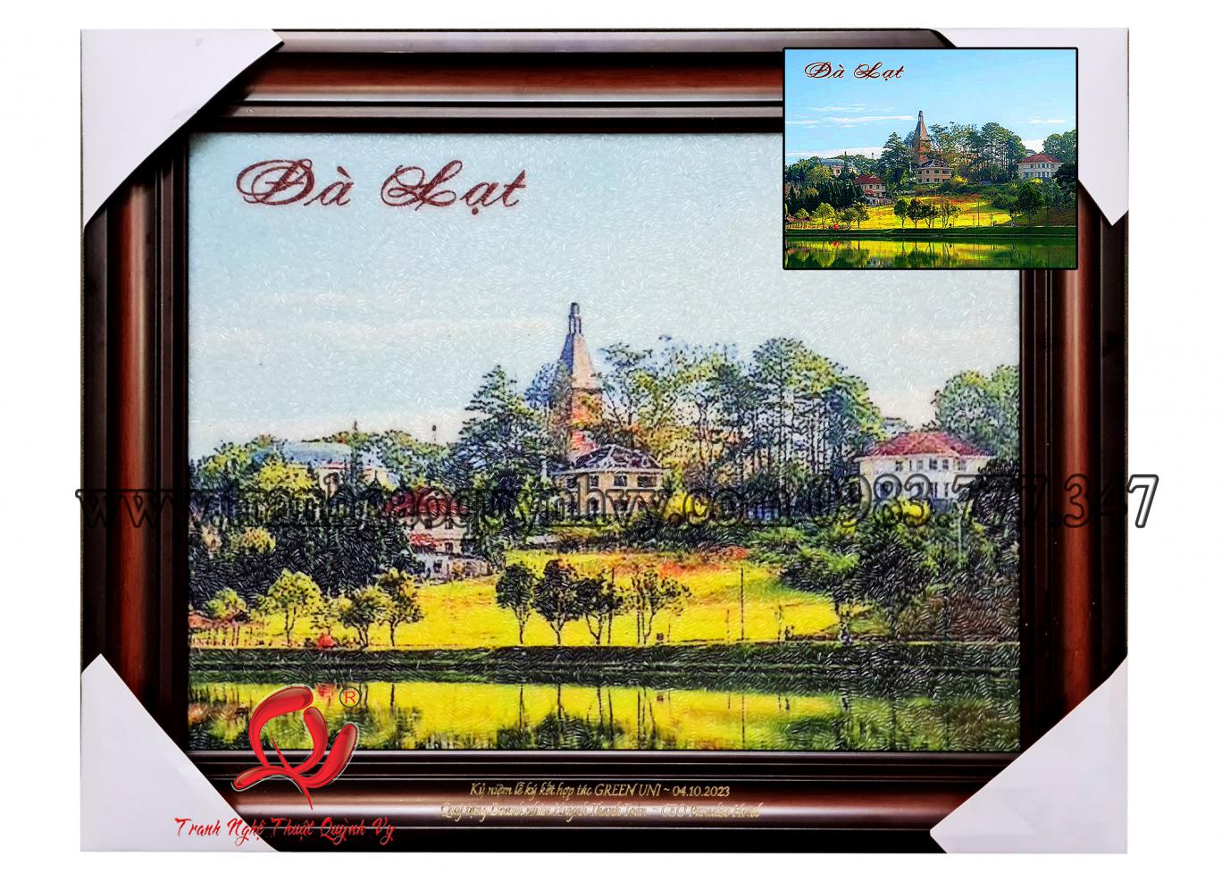 Phong Cảnh Đà Lạt - 30 x 40