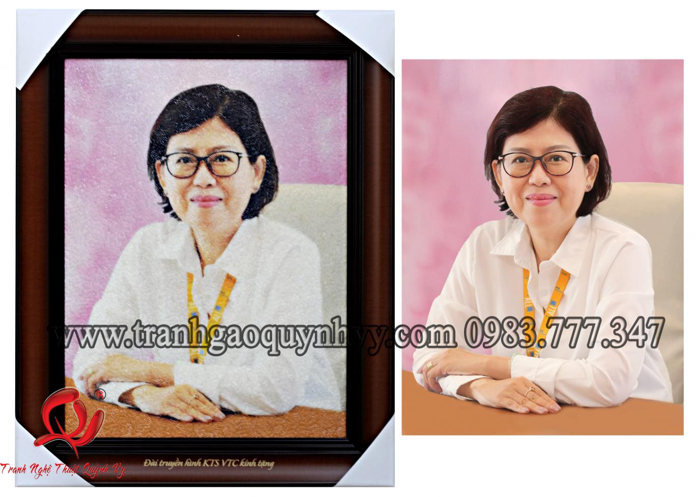 Chân Dung 1 người 30 x 40