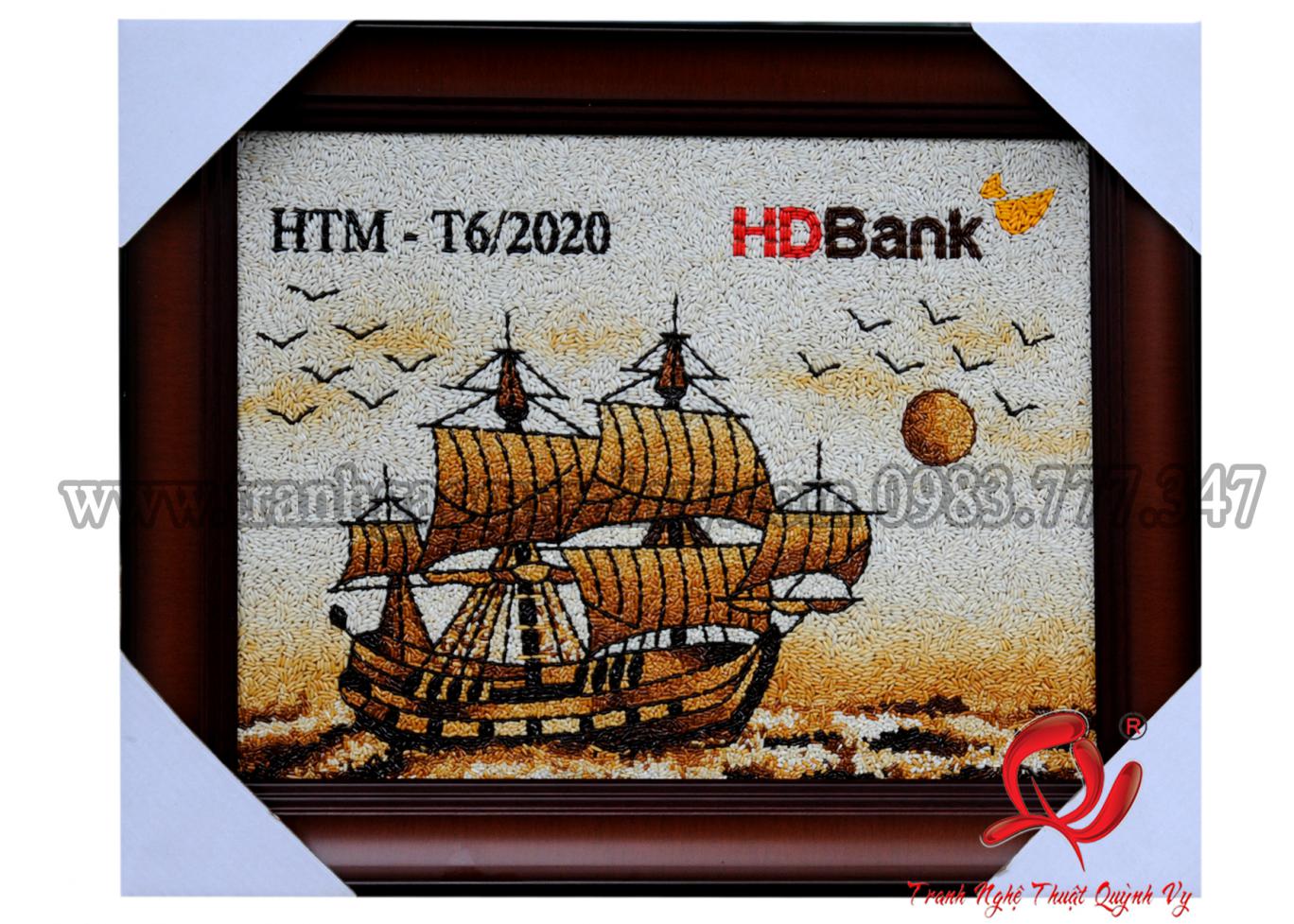 Tranh Gạo Logo 30 x40
