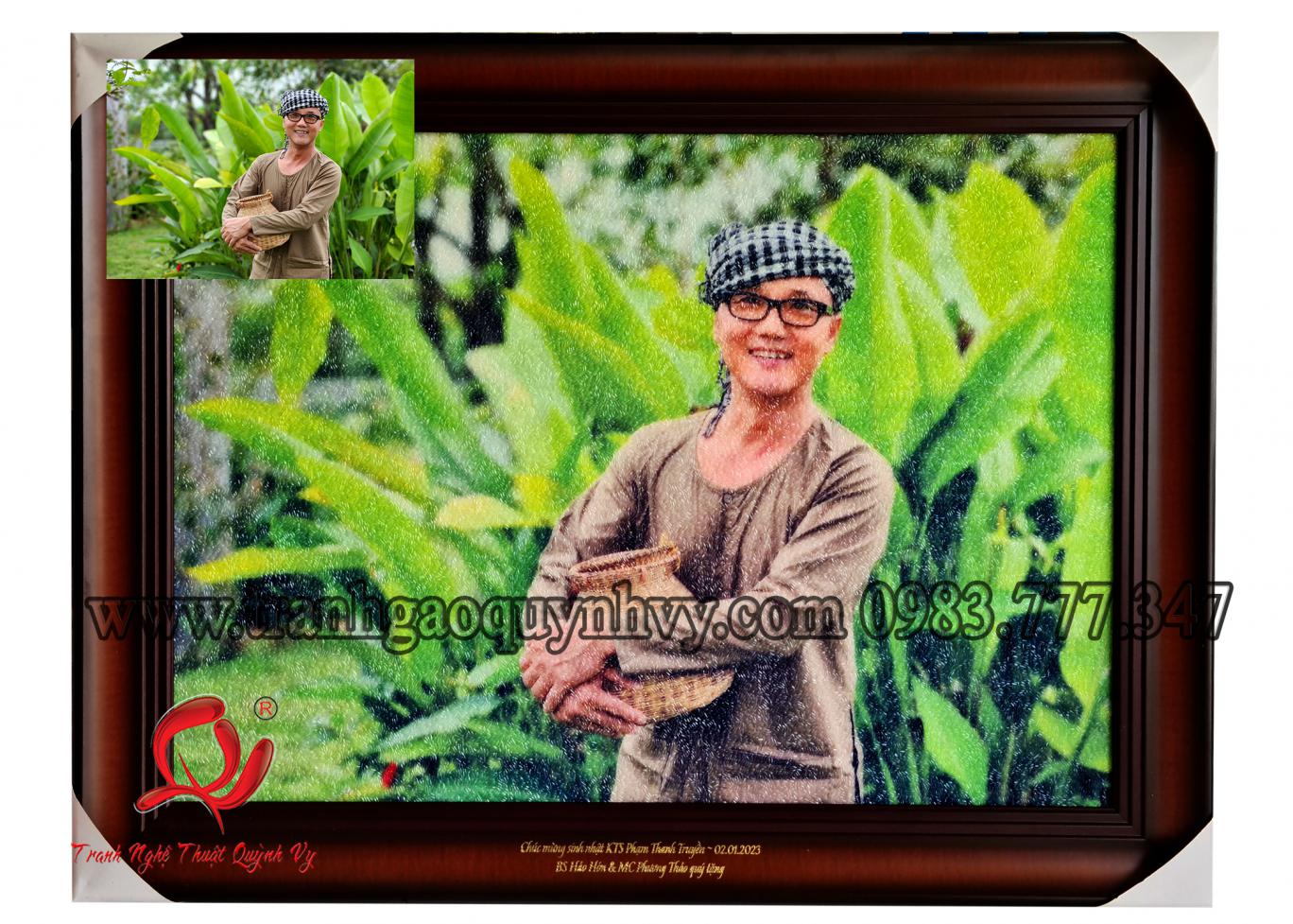 Chân Dung 1 người 50 x 70