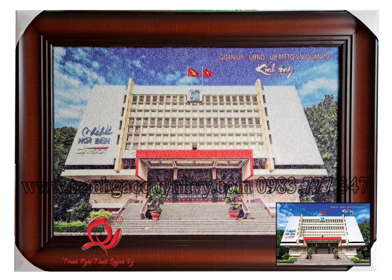 Nhà Hát Hòa Bình - 40 x 60