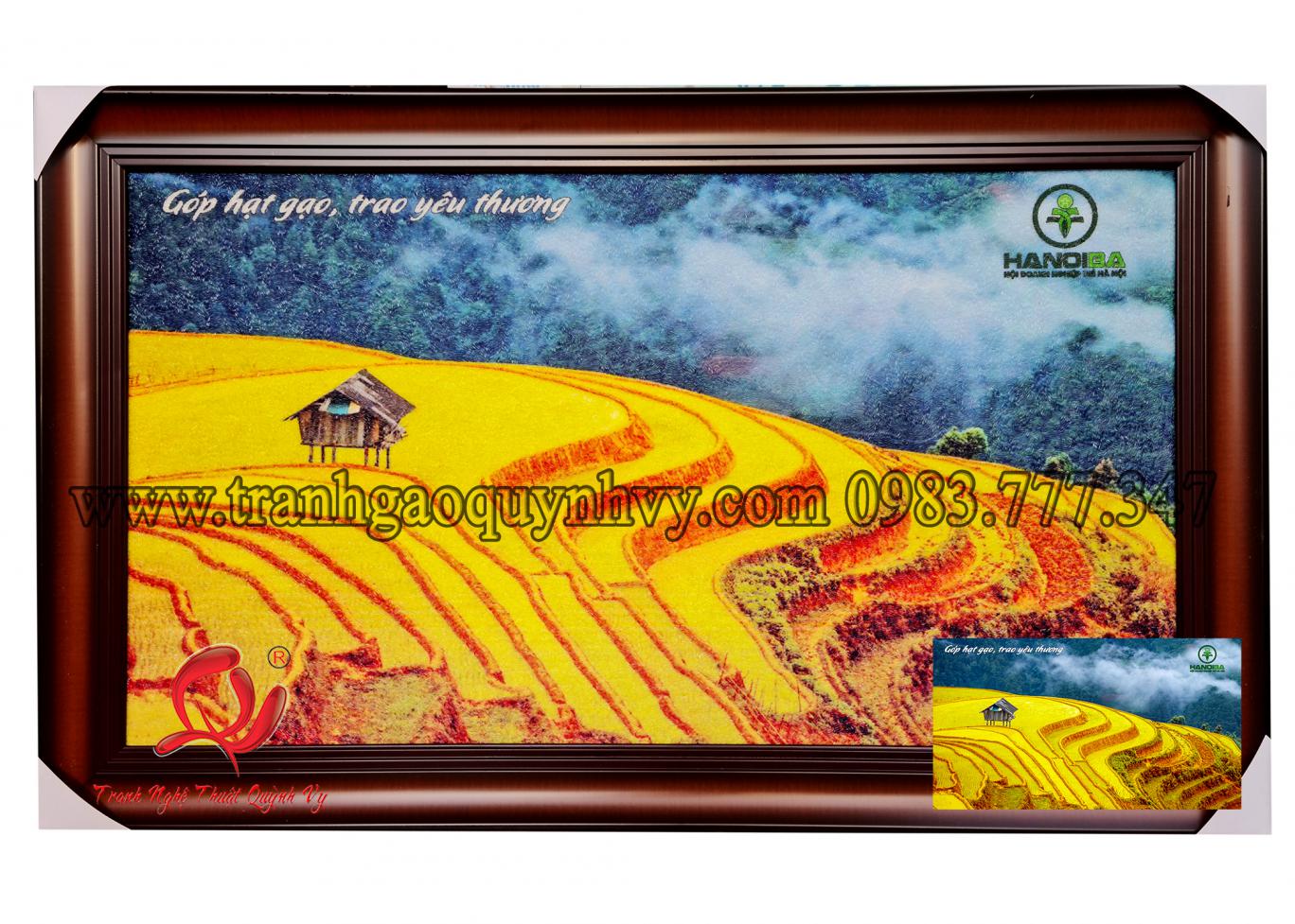 Ruộng Bậc Thang Tây Bắc - 50 x 90