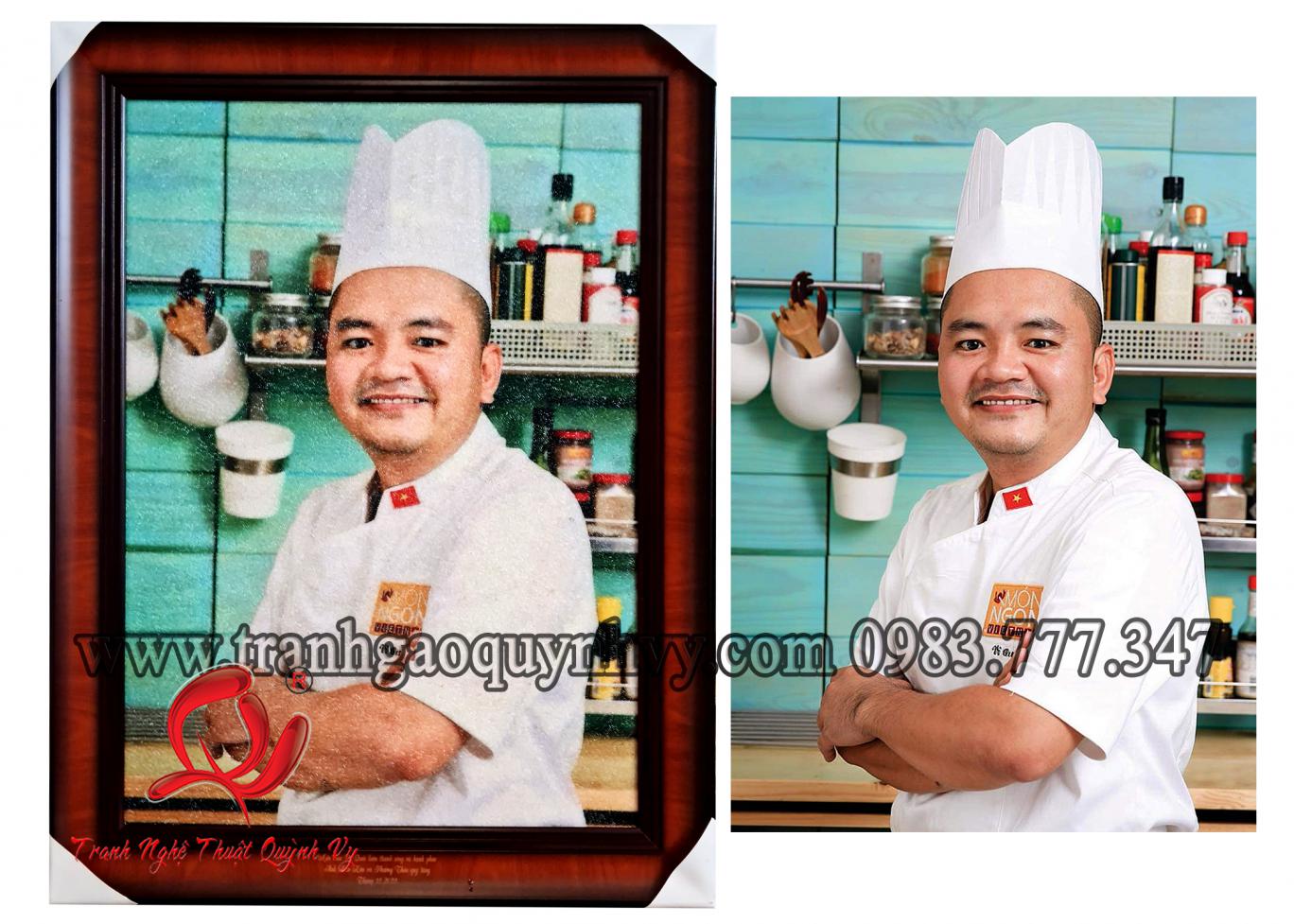 Chân Dung 1 người 40 x 60