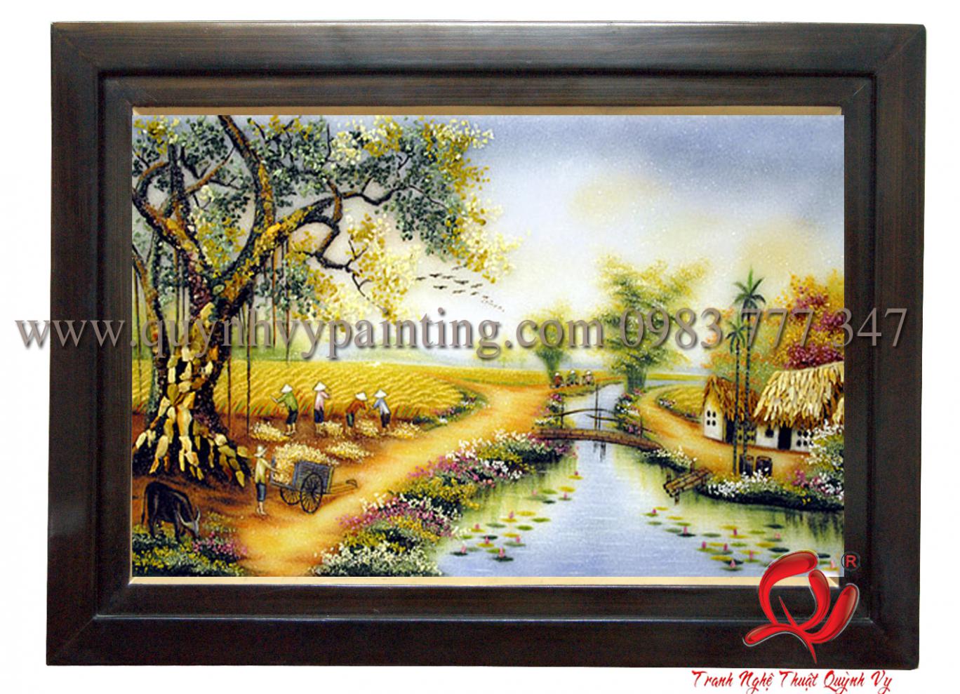 Phong Cảnh Đồng Quê - 30 x 40