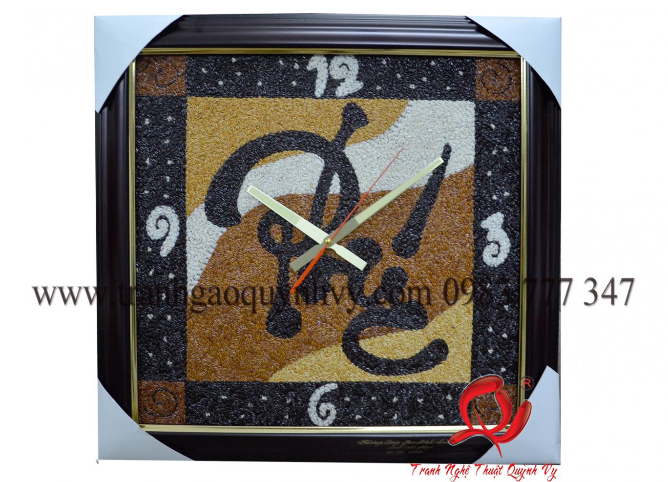 Đồng Hồ - Chữ Phúc