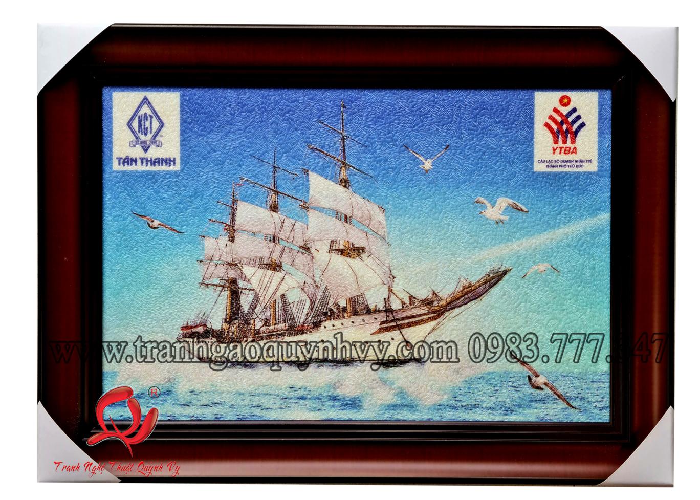 Thuận Buồm Xuôi Gió - 2 Logo - 40 x 60