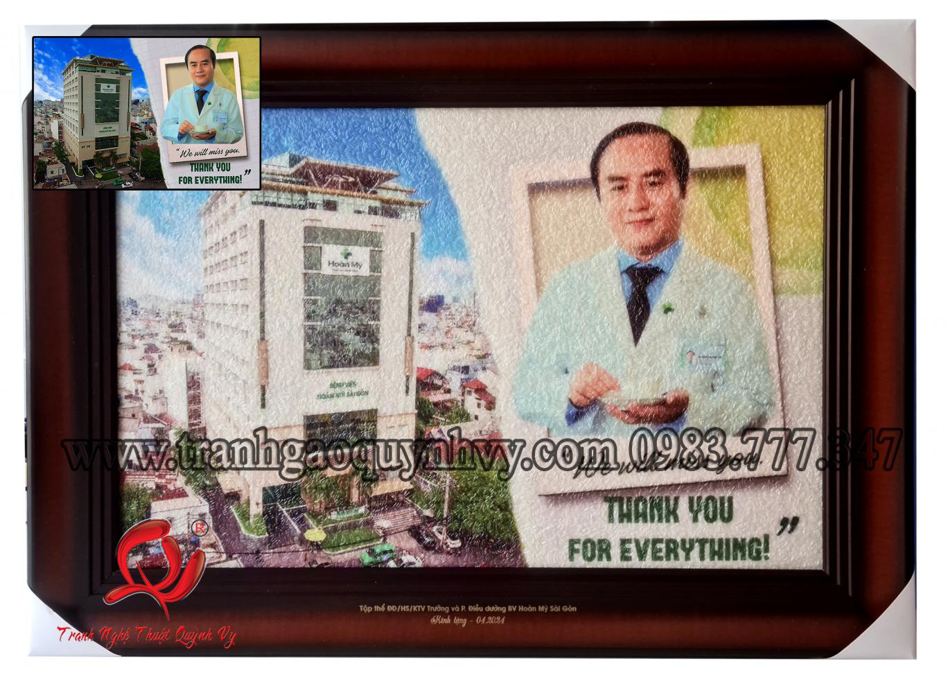 Chân Dung Bác Sỹ 40 x 60