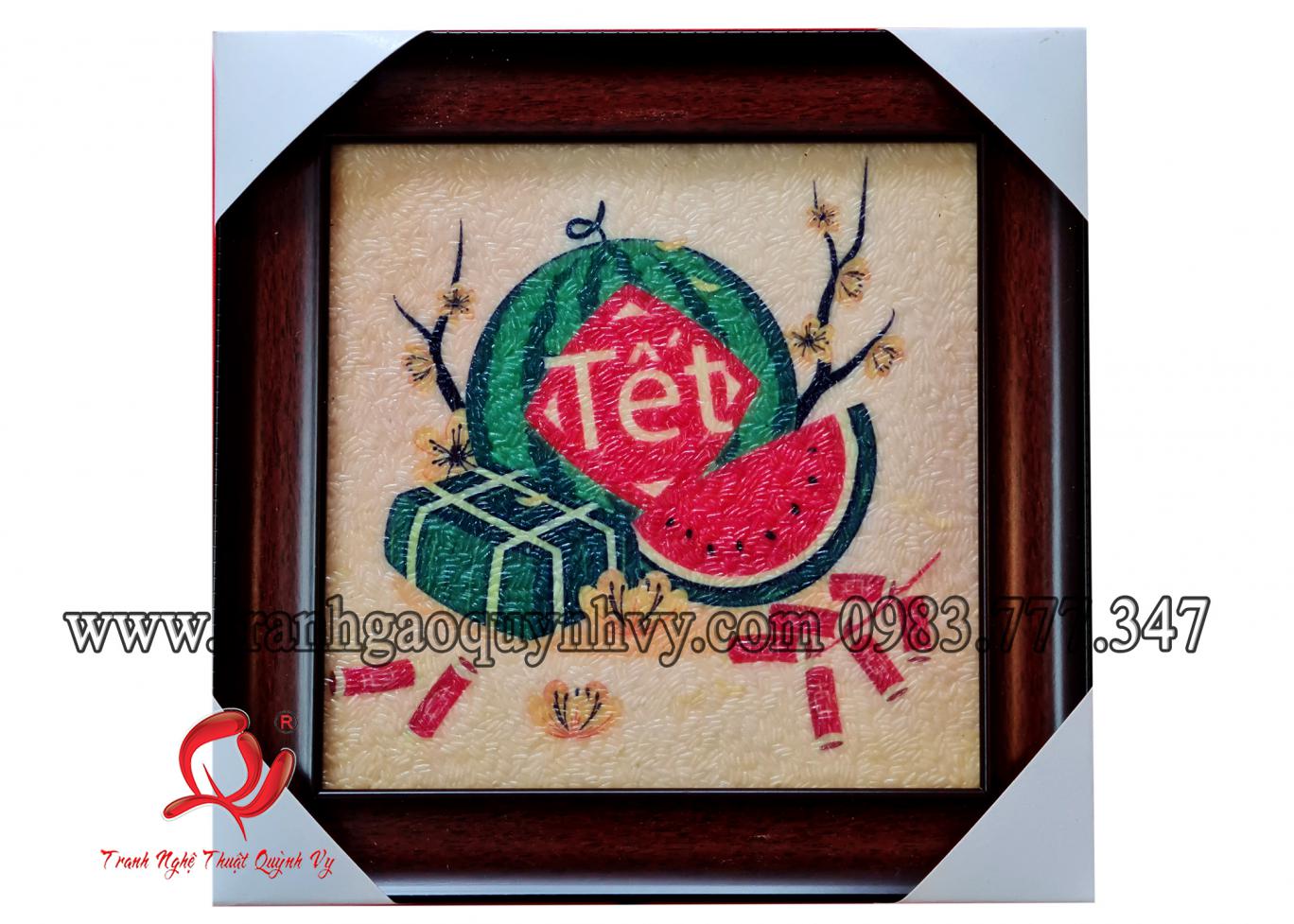 Tranh Tết 20 x 20
