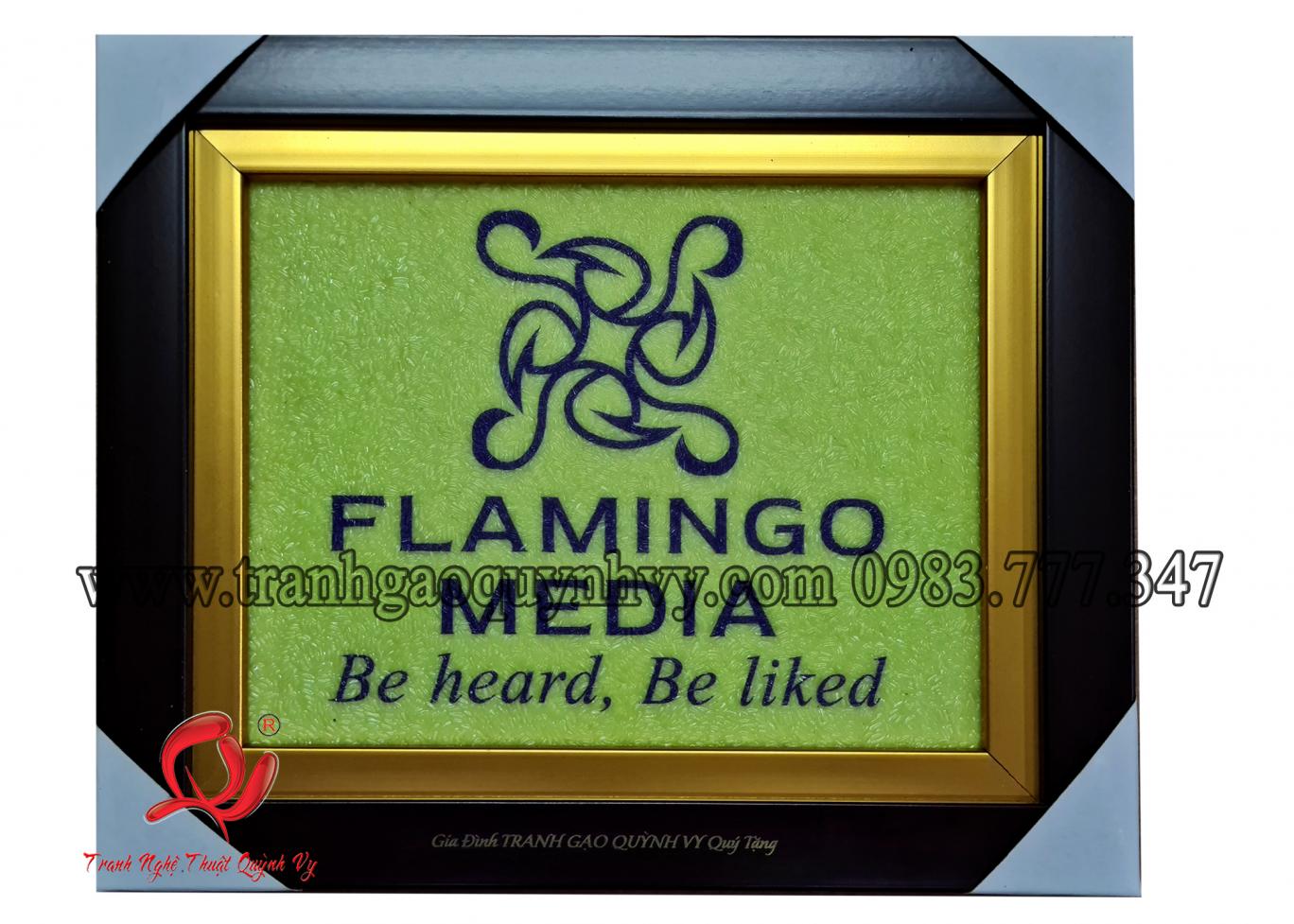 Logo Flamingo Media 20 x 25