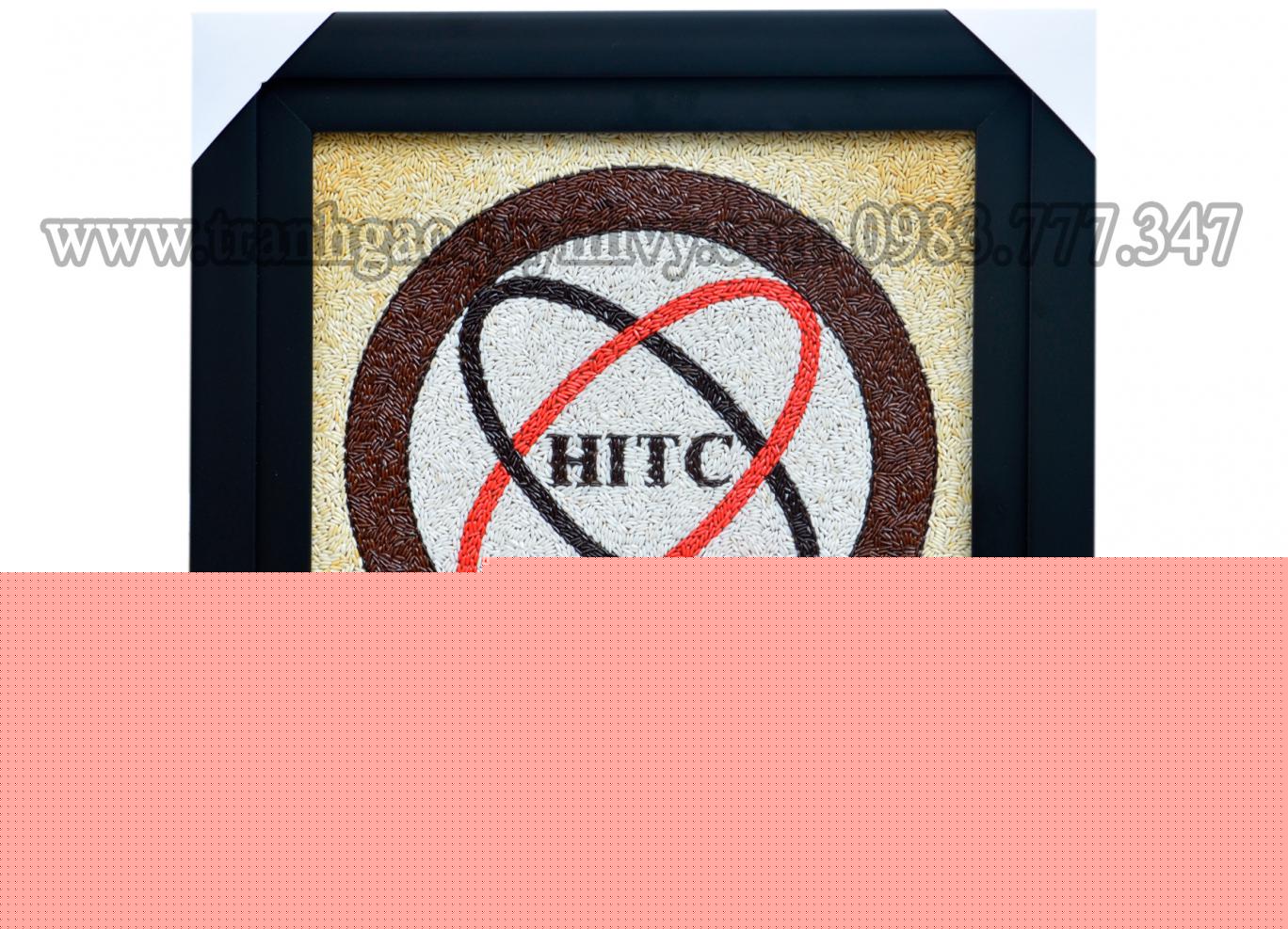 Tranh Gạo Logo Trường Đại Học HITC