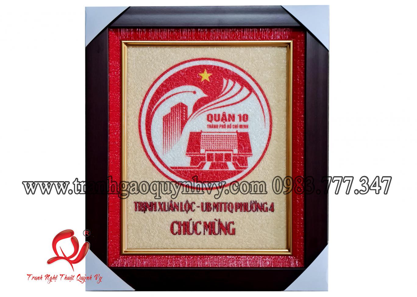 Biểu Trưng Quận 10 - 22 x 28