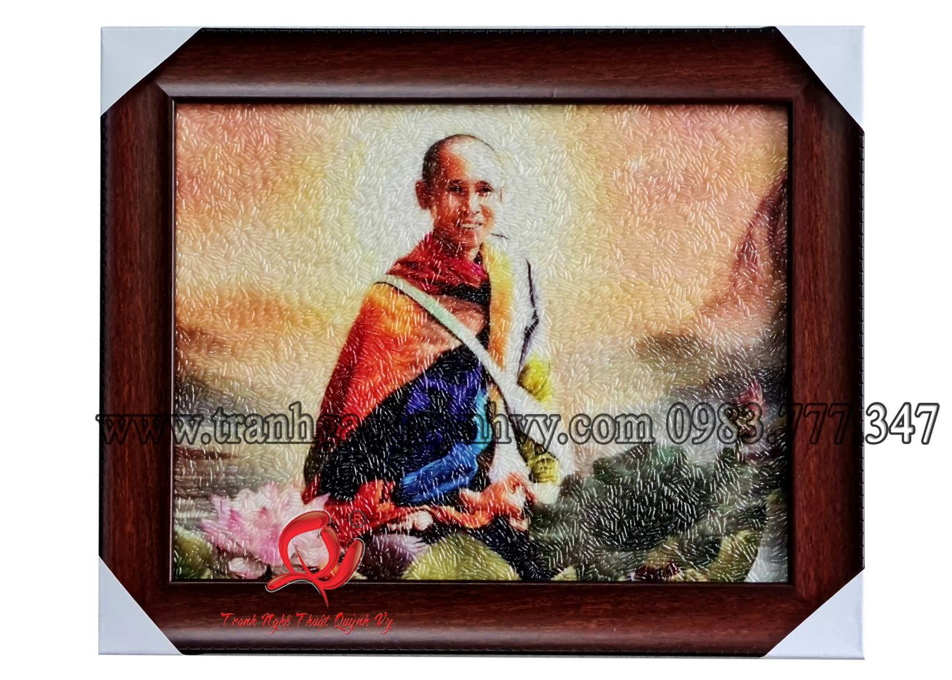 Chân Dung Sư Minh Tuệ  22 x 28