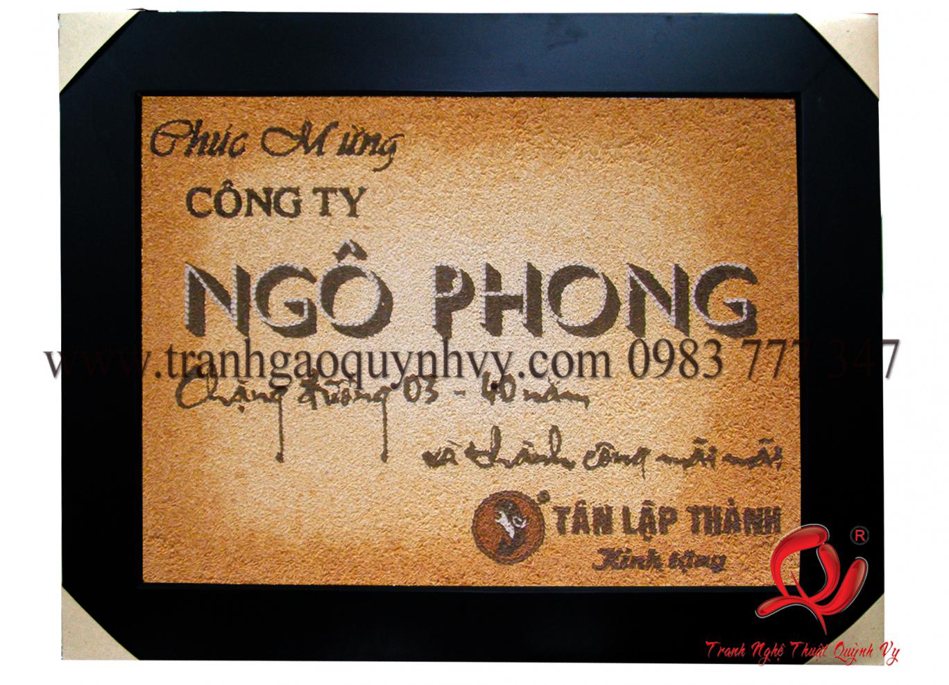 Tranh Hàng Đặt - Chữ & Logo