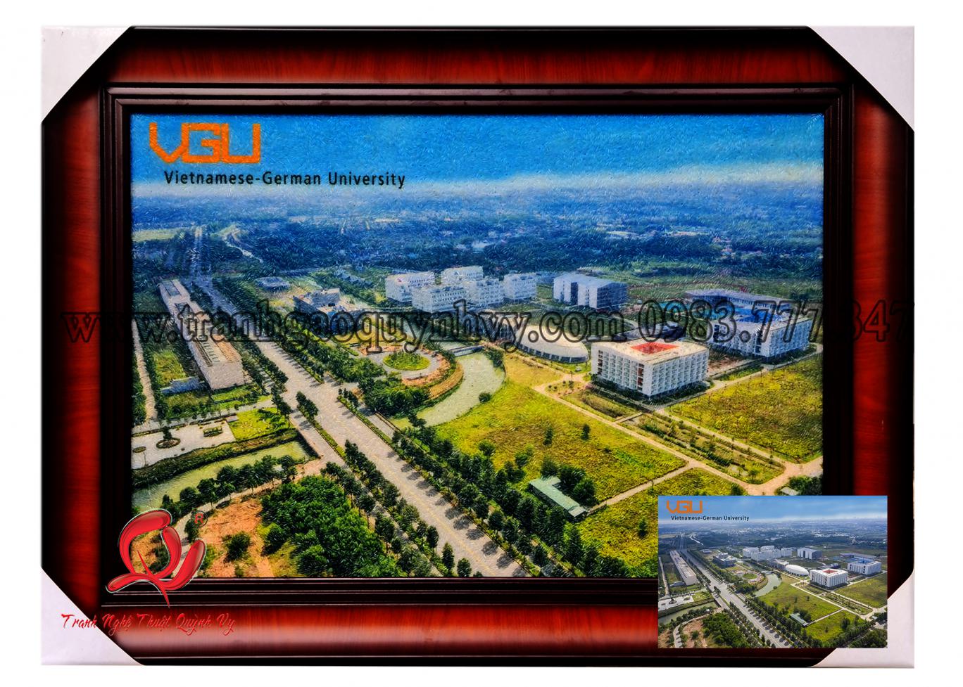 Trường ĐH Đức - 40 x 60