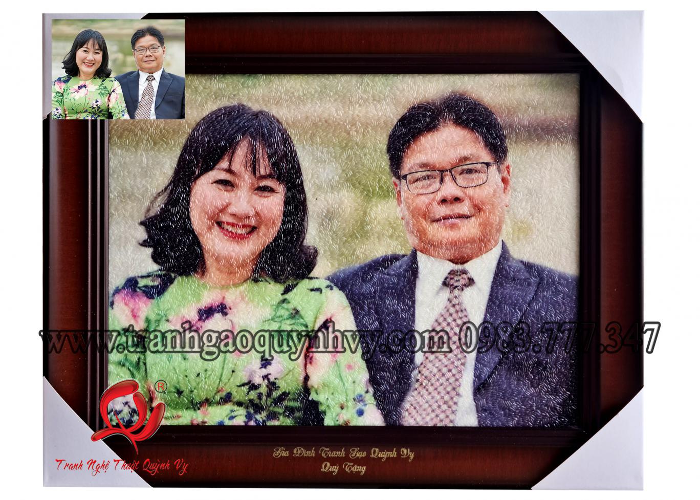 Chân Dung 2 người 30 x 40