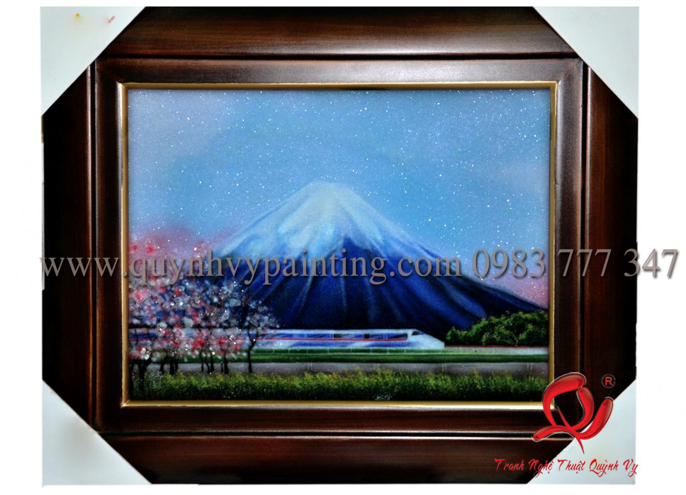 Tranh Hàng Đặt - Phong Cảnh Nhật Bản