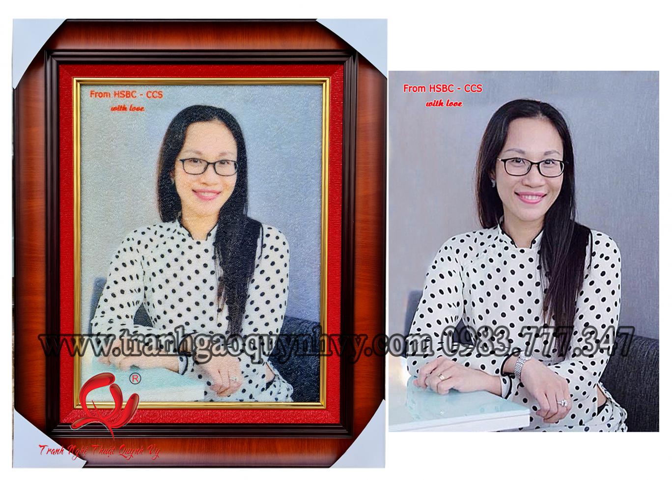Chân Dung 1 người 30 x 40