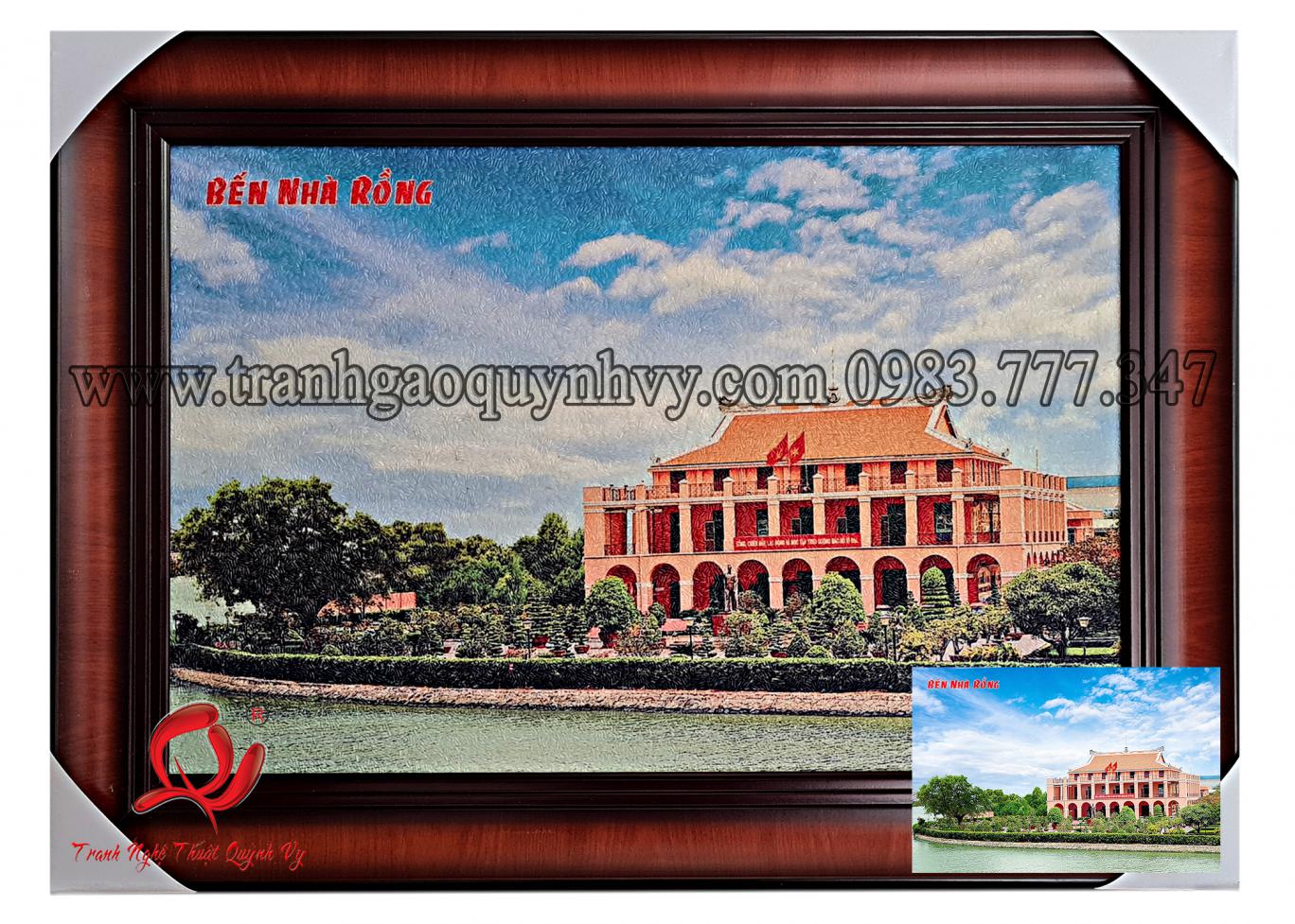 Bến Nhà Rồng - 40 x 60
