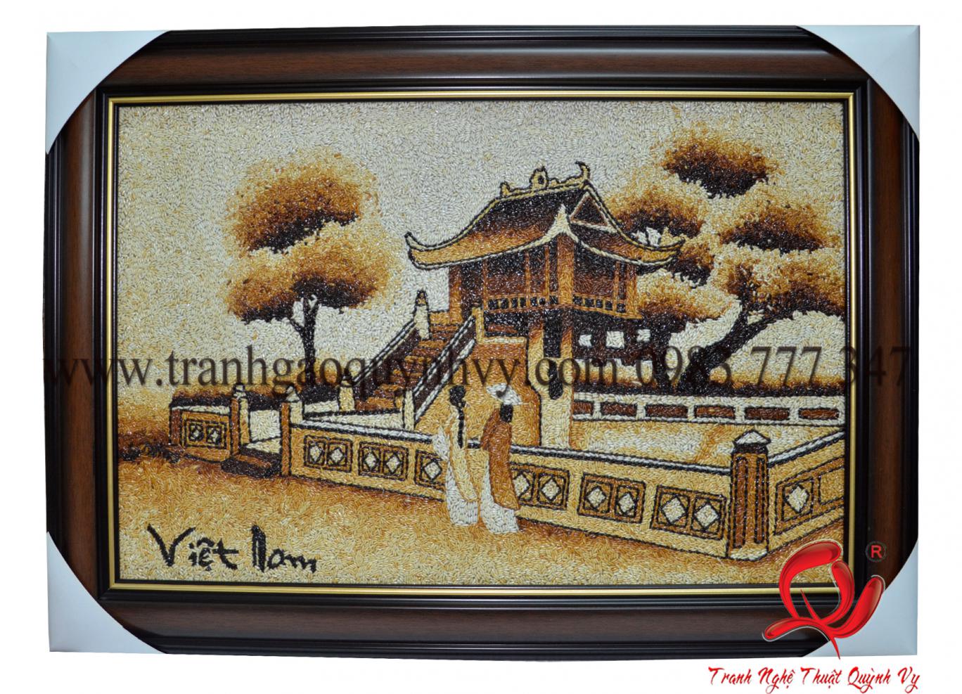 Chùa Một Cột - Mẫu 2