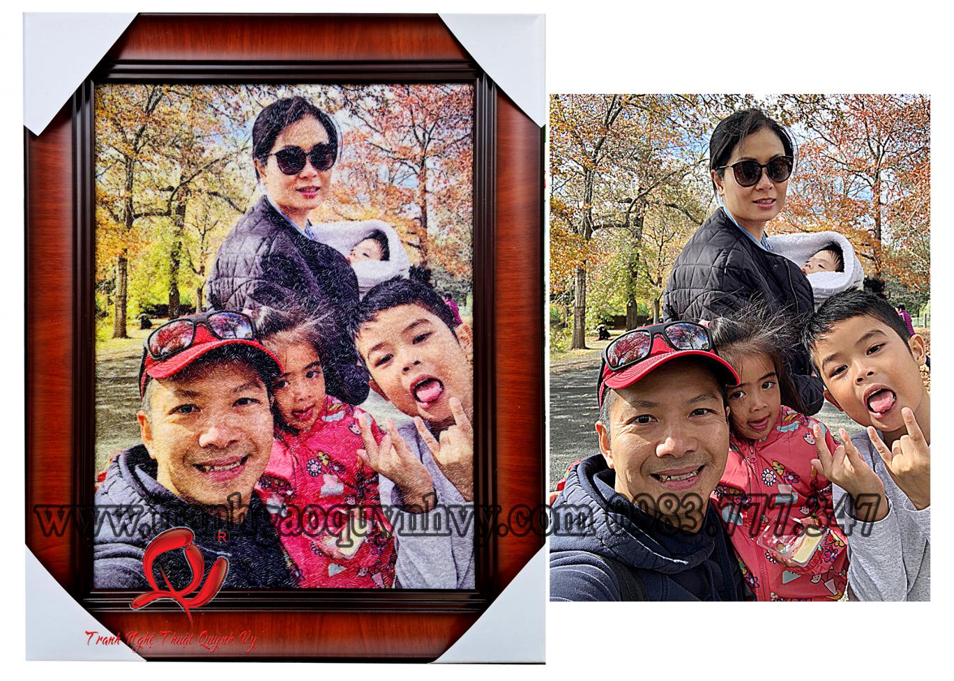 Chân Dung Gia Đình 1 - 30 x 40