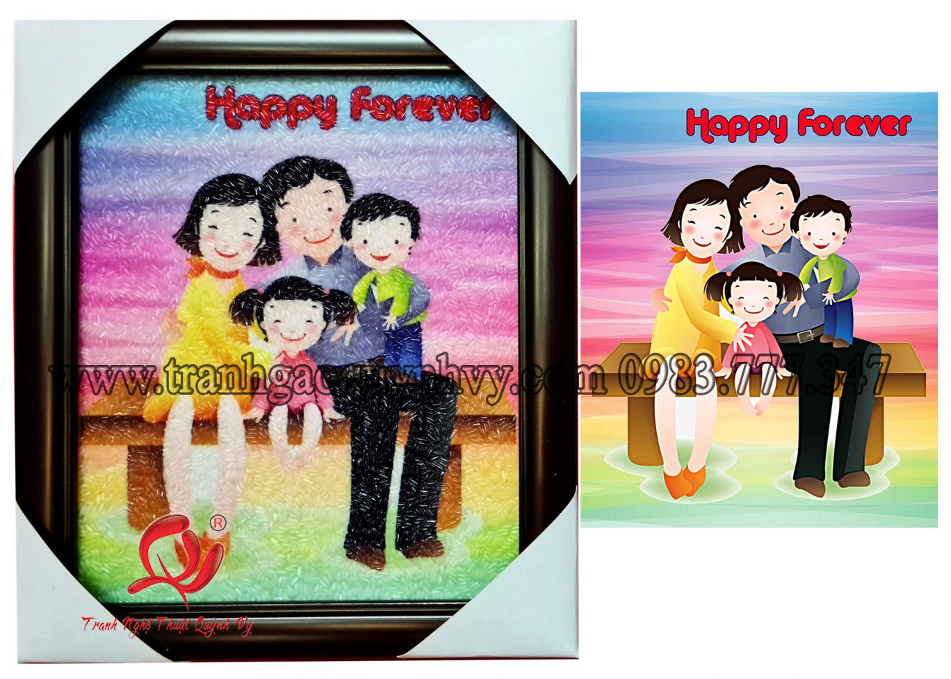 Gia Đình Hạnh Phúc -03- 18 x 22