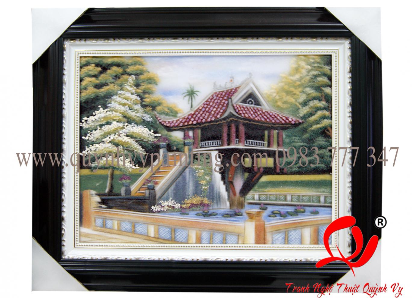 Đá Quý Phong Cảnh Chùa Một Cột - Hà Nội - 2