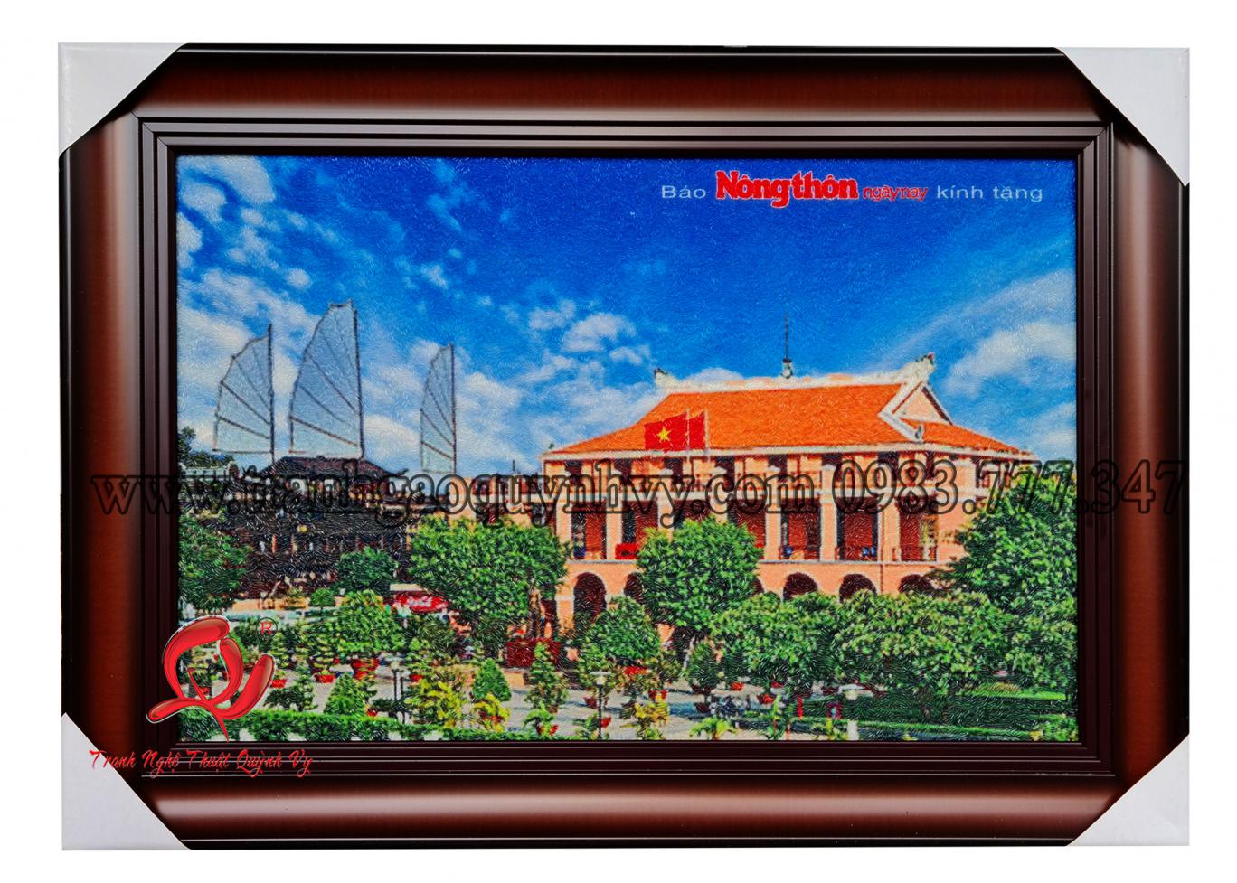Bến Nhà Rồng & Logo - 40 x 60