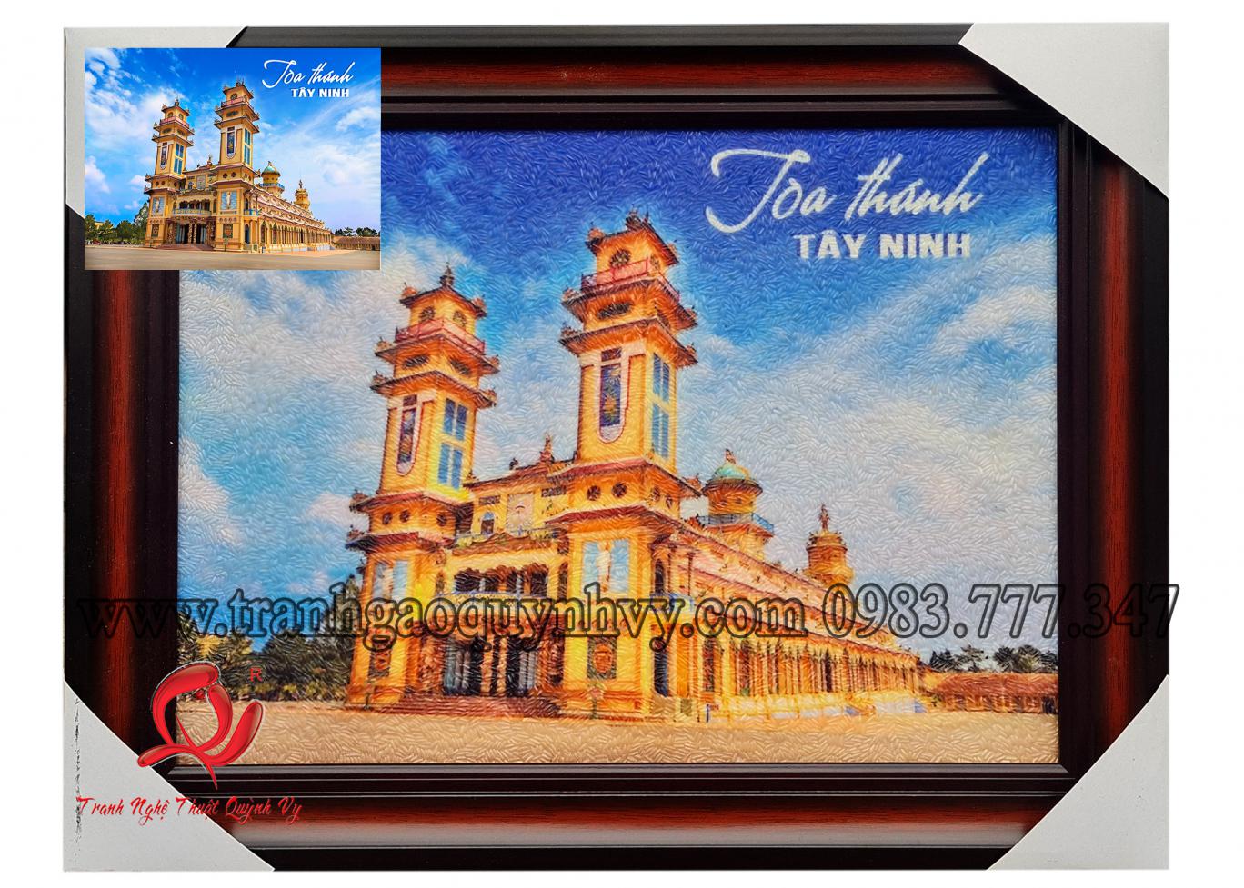 Thánh Thất Cao Đài Tây Ninh 30 x 40