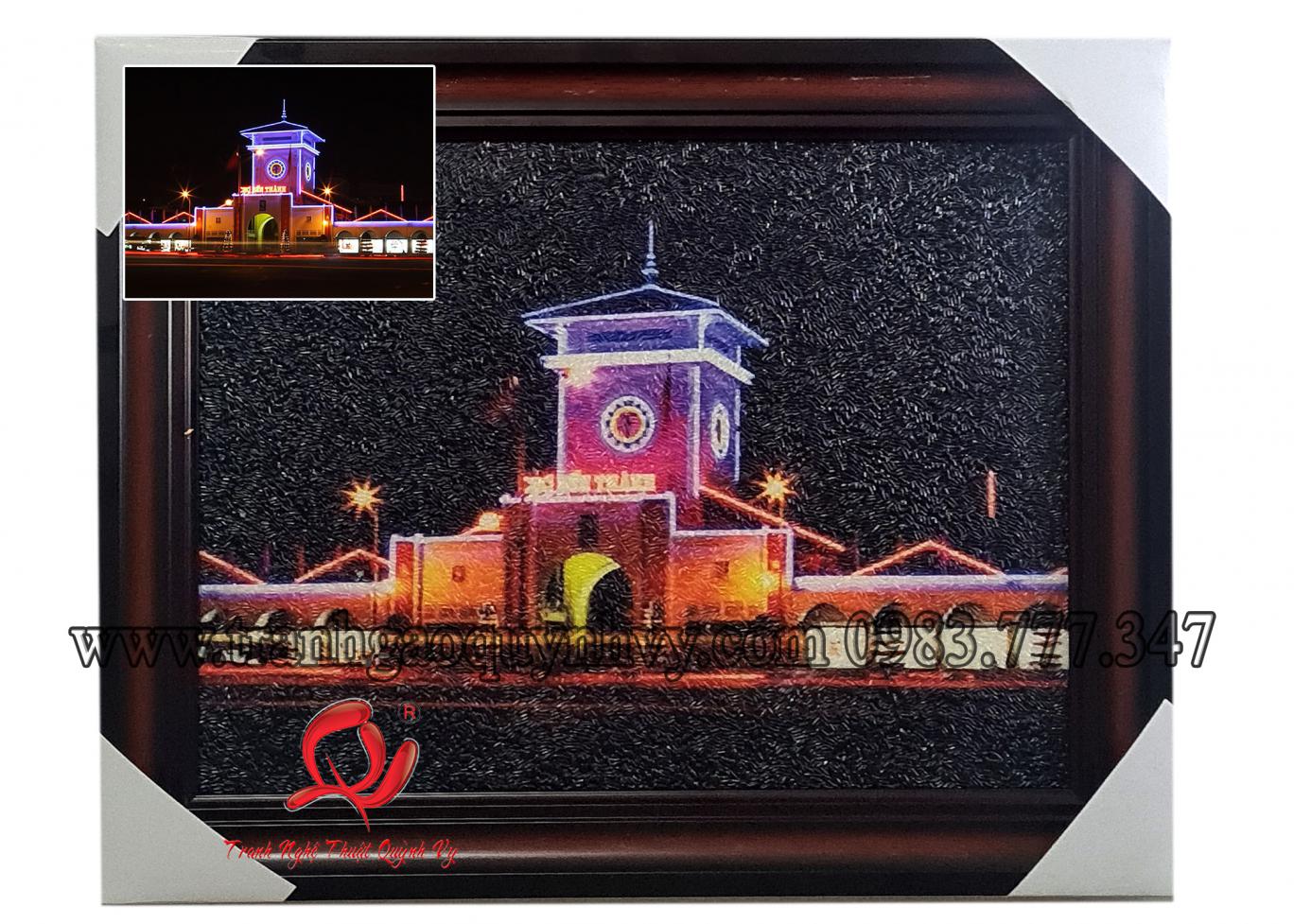 Bến Thành Đêm 30 x 40