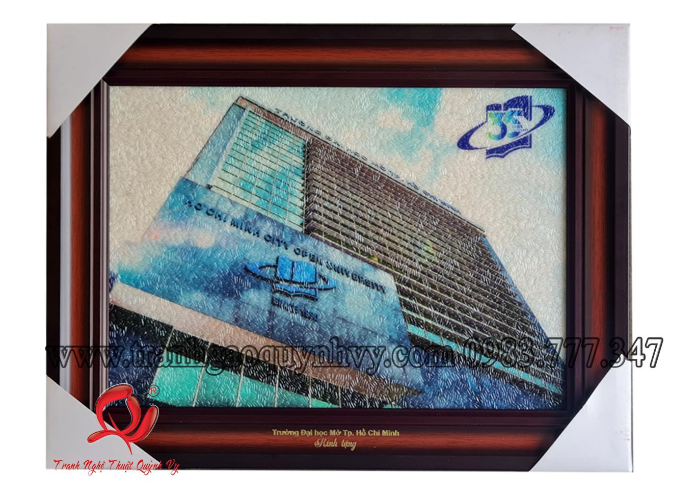Trường ĐH Mở - Logo 35 năm 25 x 35